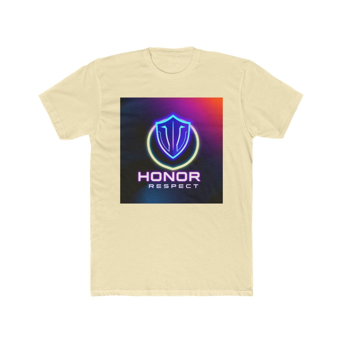 Unisex Cotton Crew Tee with Honor Respect and Role Model Design - Ideal for Gifts, Casual Wear, Appreciation Events, and Motivational Days