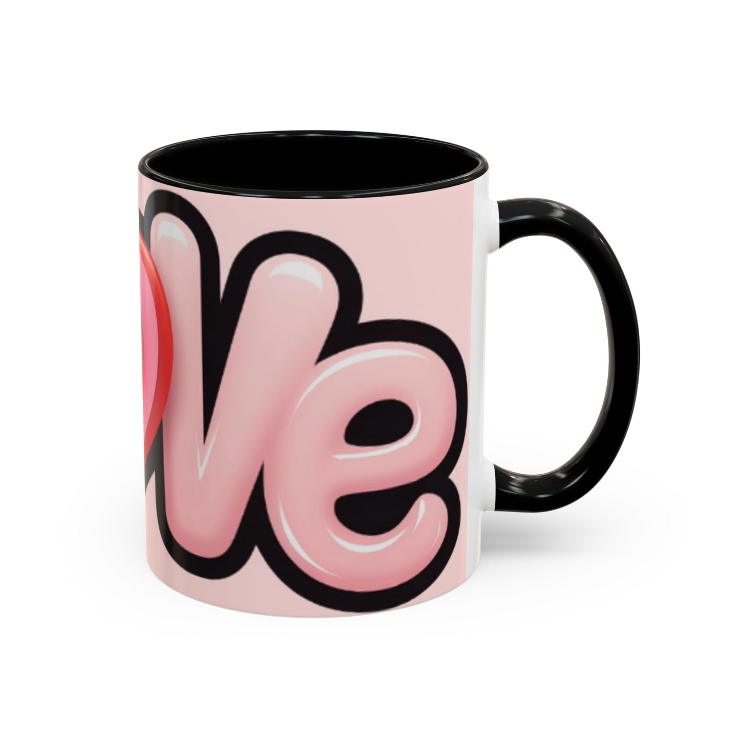 Mug, Love Bubbly Quote Coffee Cup, Tea Mug, Ceramic Drinkware, Valentine's Day Gift, Funny Gag Present