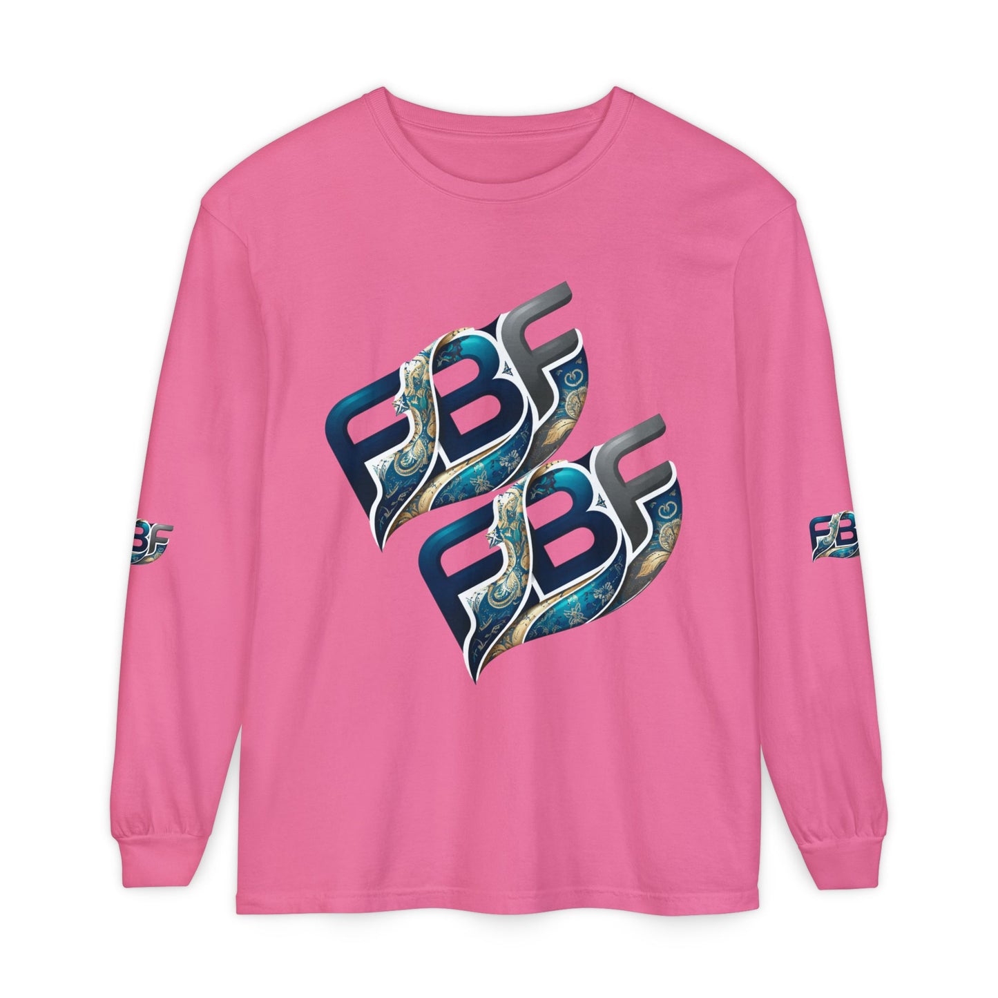 FBF Logo Long Sleeve T‑Shirt — Graphic Streetwear Tee