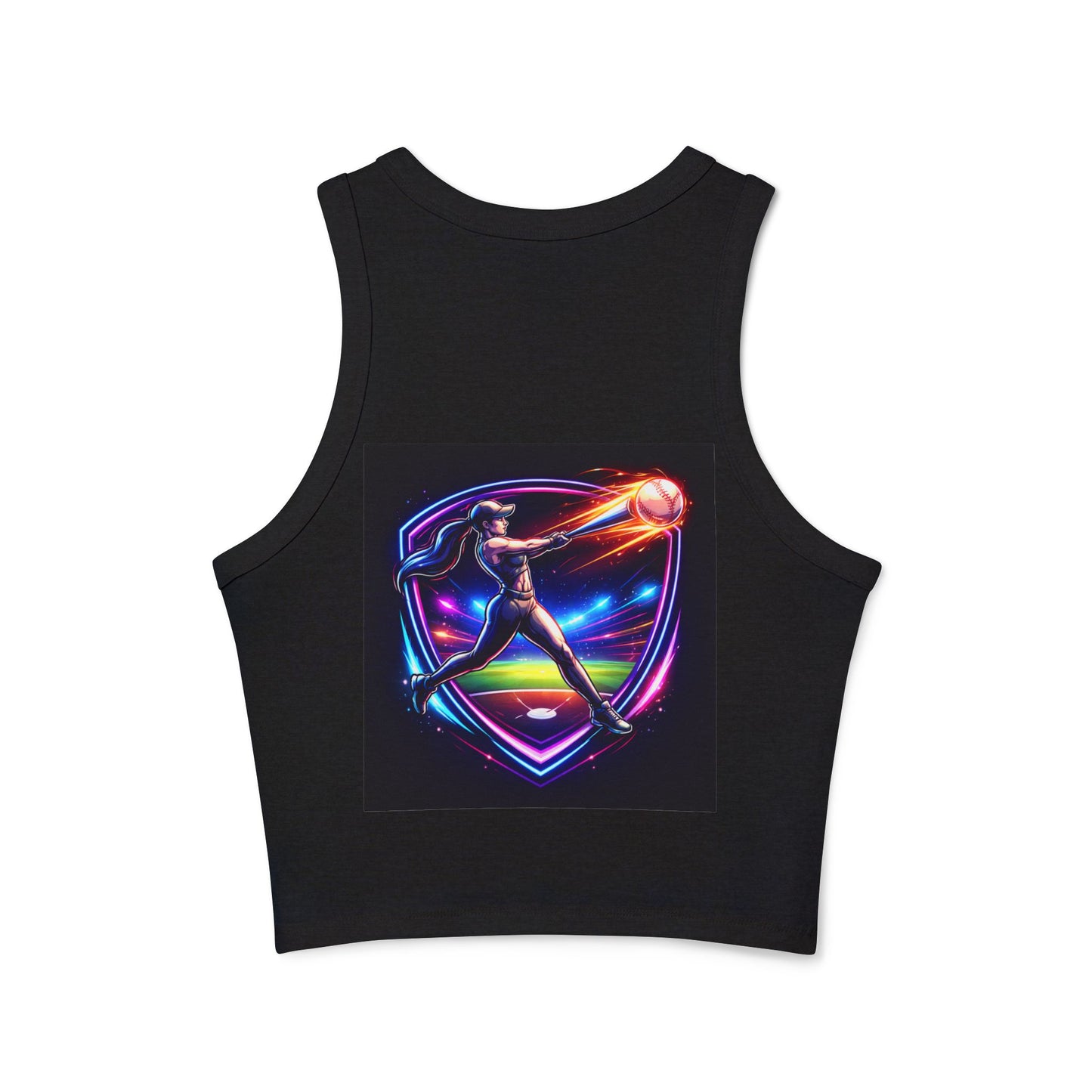 Women's Micro Rib Racer Tank Top
