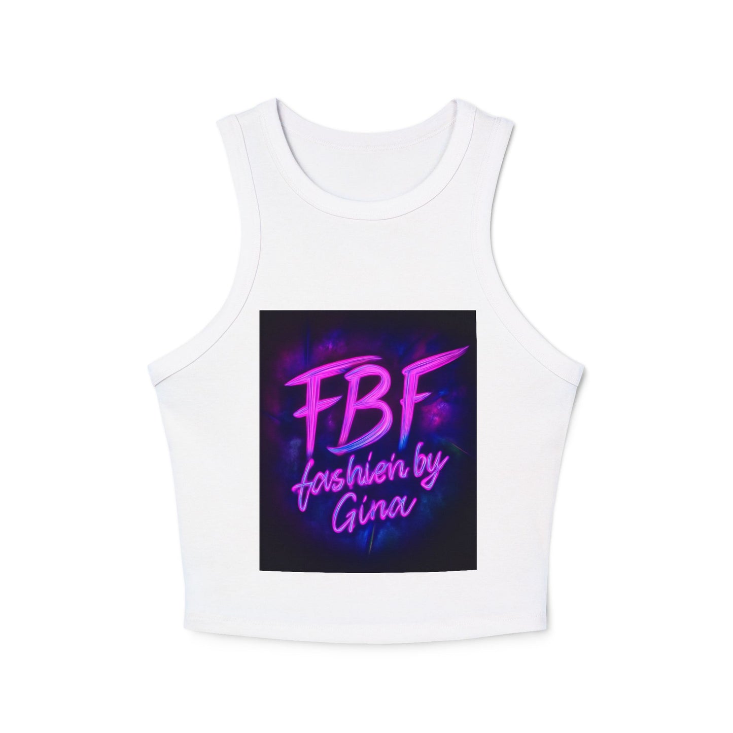Women's Micro Rib Racer Tank Top