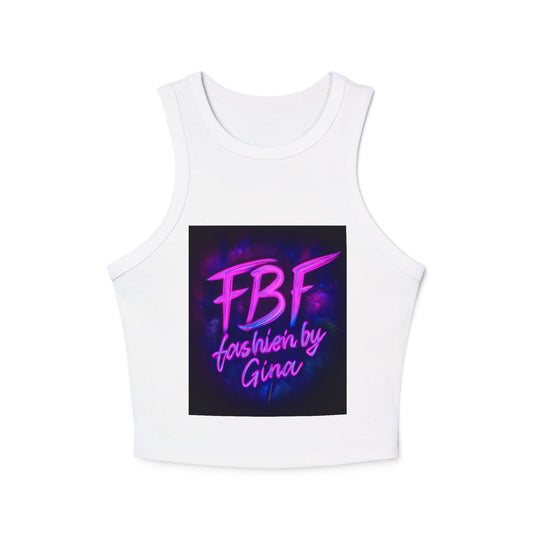 Women's Micro Rib Racer Tank Top