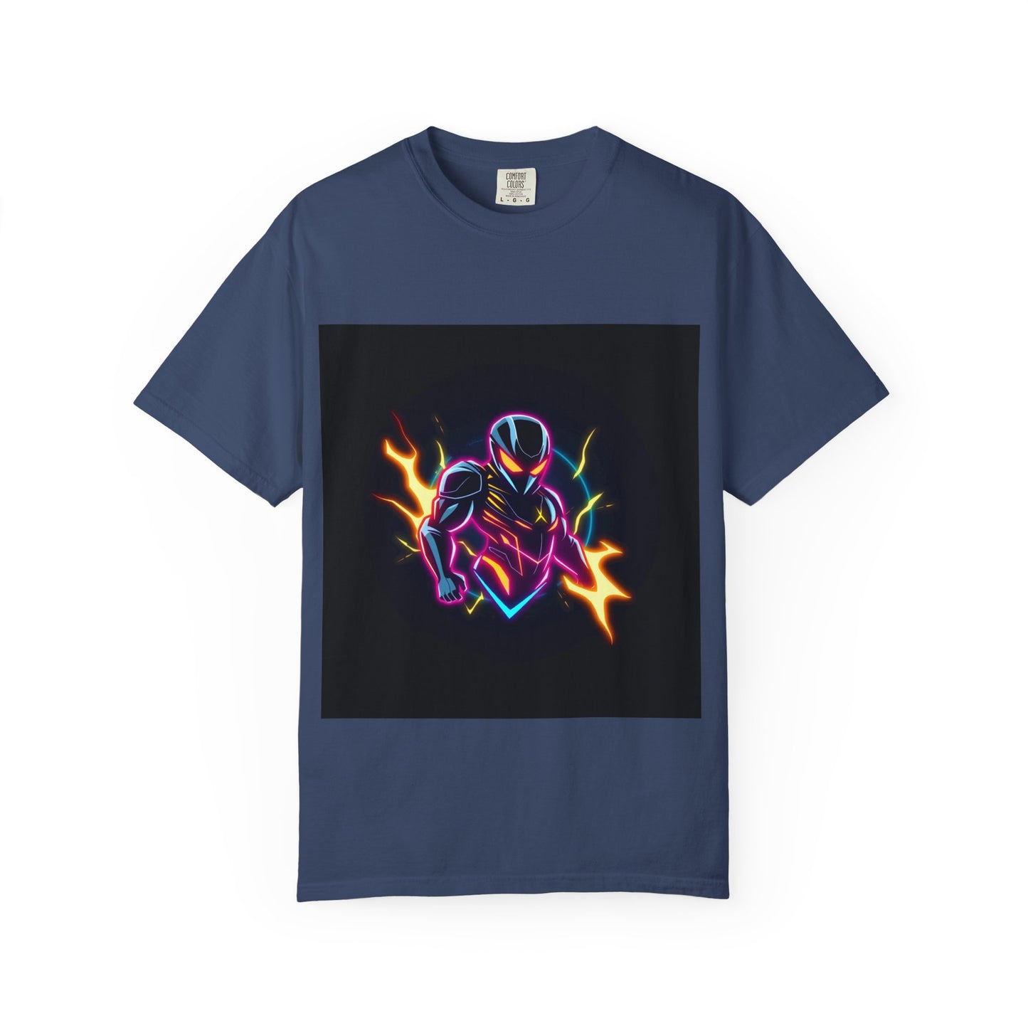 Vibrant Unisex Graphic T-Shirt, Cosmic Dreams Tee, Retro Neon Shirt, Stylish Casual Wear, Gift for Gamers & Dreamers