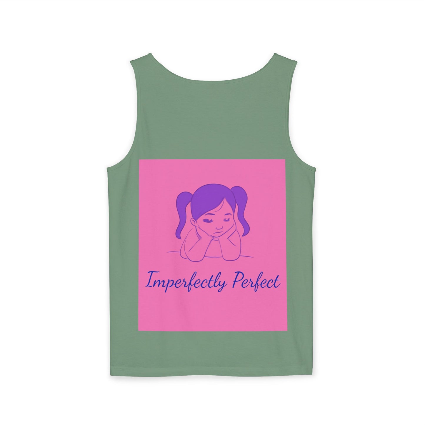 Unisex Graphic Tank Top, Cute Casual Summer Wear, Perfect for Gifts, Self-Love Celebration, Festive & Fun, Daily Comfort