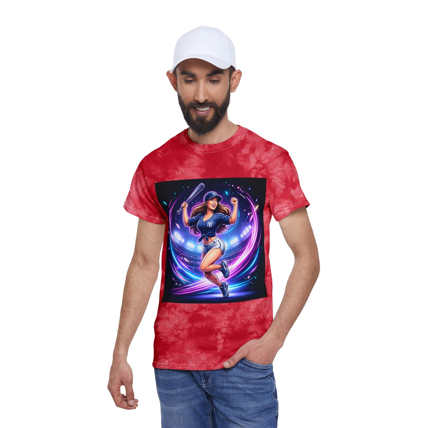 Tie-Dye Tee, Crystal