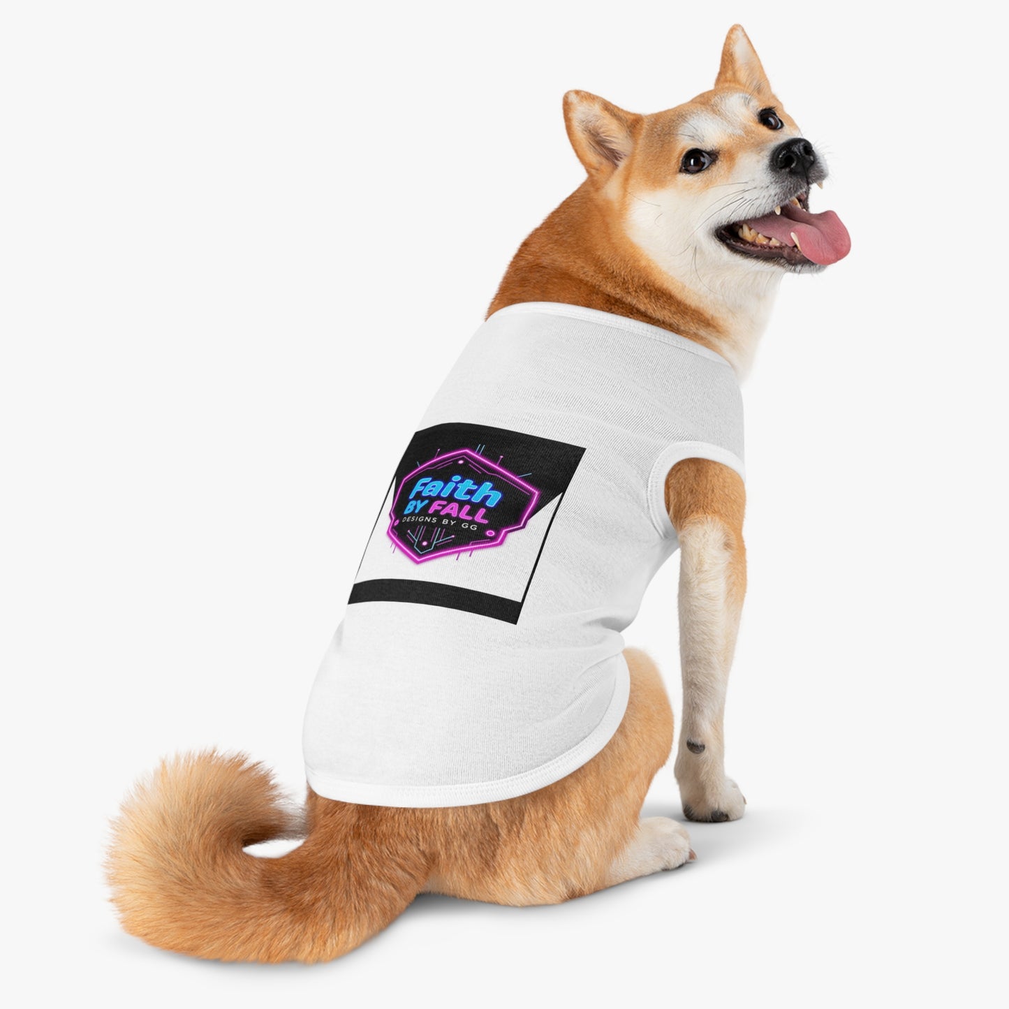 Stylish Pet Tank Top for Faithful Furry Friends, Adorable Dog Apparel, Pet Gift, Summer Wear, Faith-Inspired Fashion