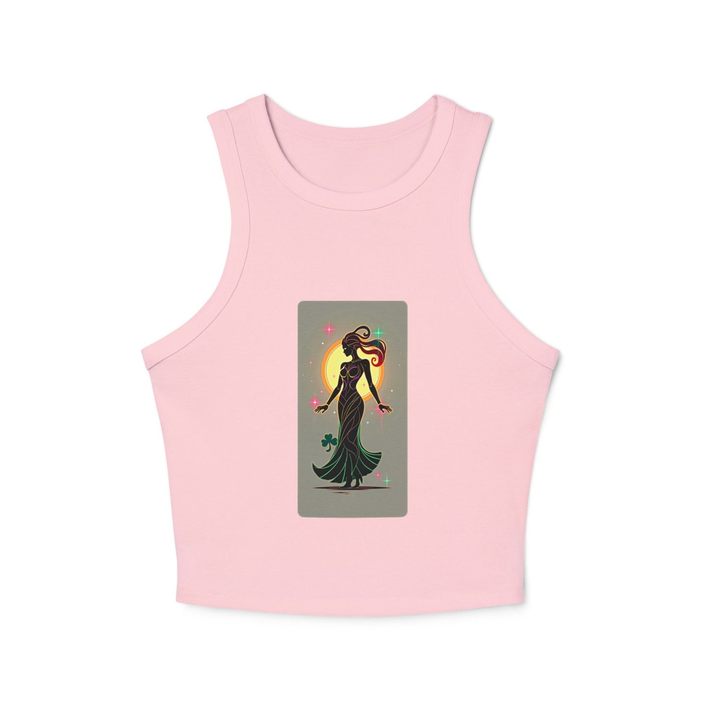 Women's Micro Rib Racer Tank Top