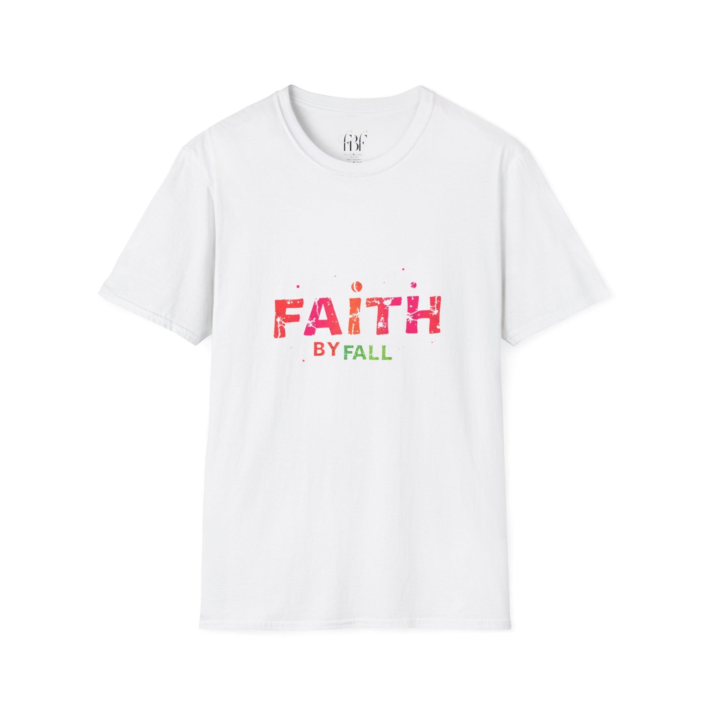 Faith-Inspiring Unisex Softstyle T-Shirt, Everyday Wear, Gift for Her, Christian Apparel, Inspirational Tee, Spiritual Comfort