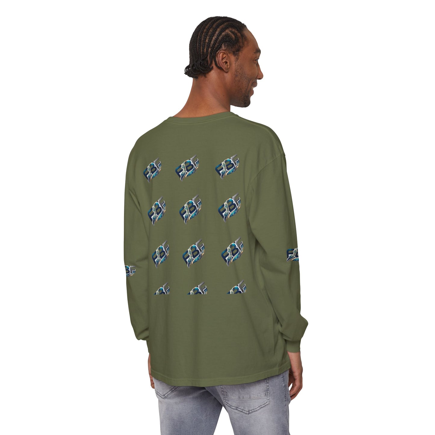 FBF Logo Long Sleeve T‑Shirt — Graphic Streetwear Tee
