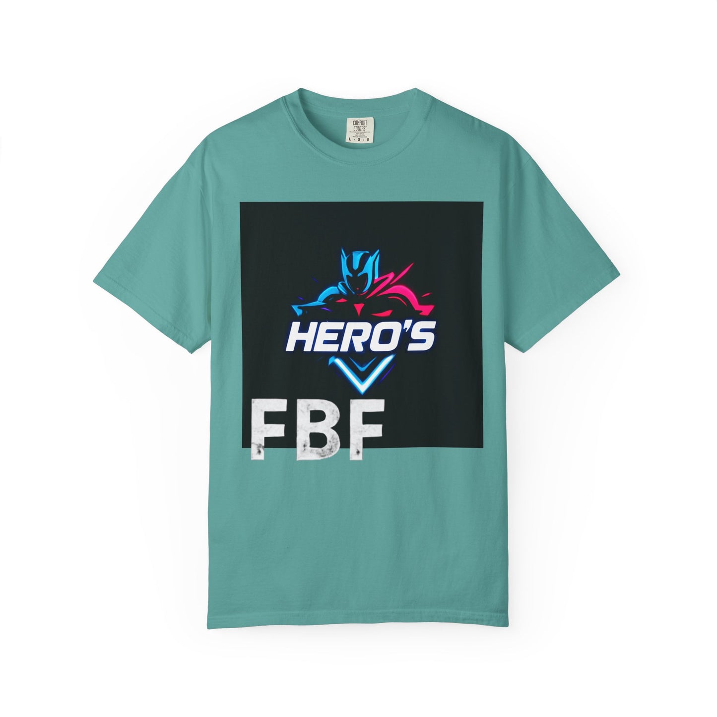 Hero's Unisex Garment-Dyed T-shirt, Casual Tee, Perfect for Gifting, Comic Fans, Hero Celebrations, Graphic Tee, Everyday Wear