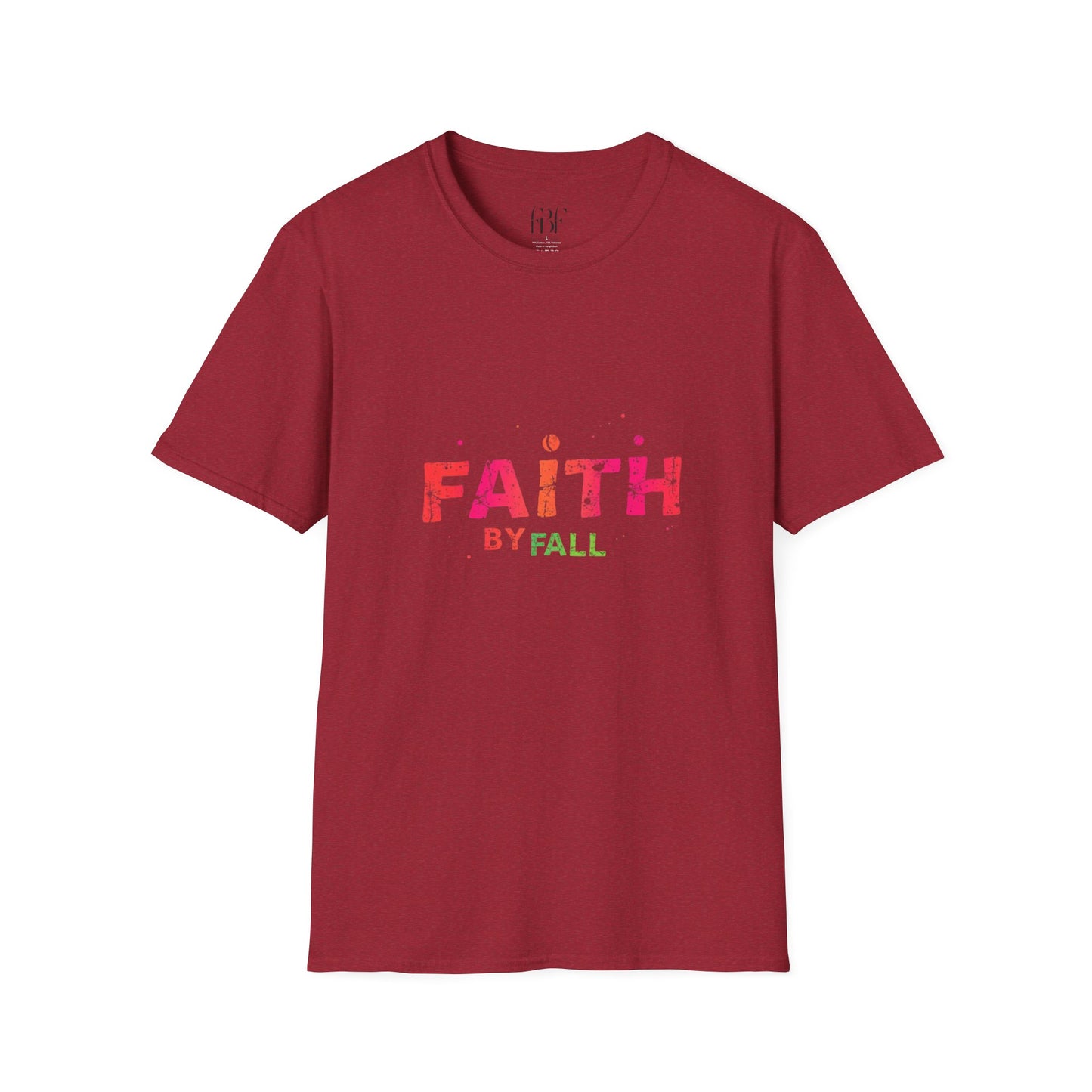 Faith-Inspiring Unisex Softstyle T-Shirt, Everyday Wear, Gift for Her, Christian Apparel, Inspirational Tee, Spiritual Comfort