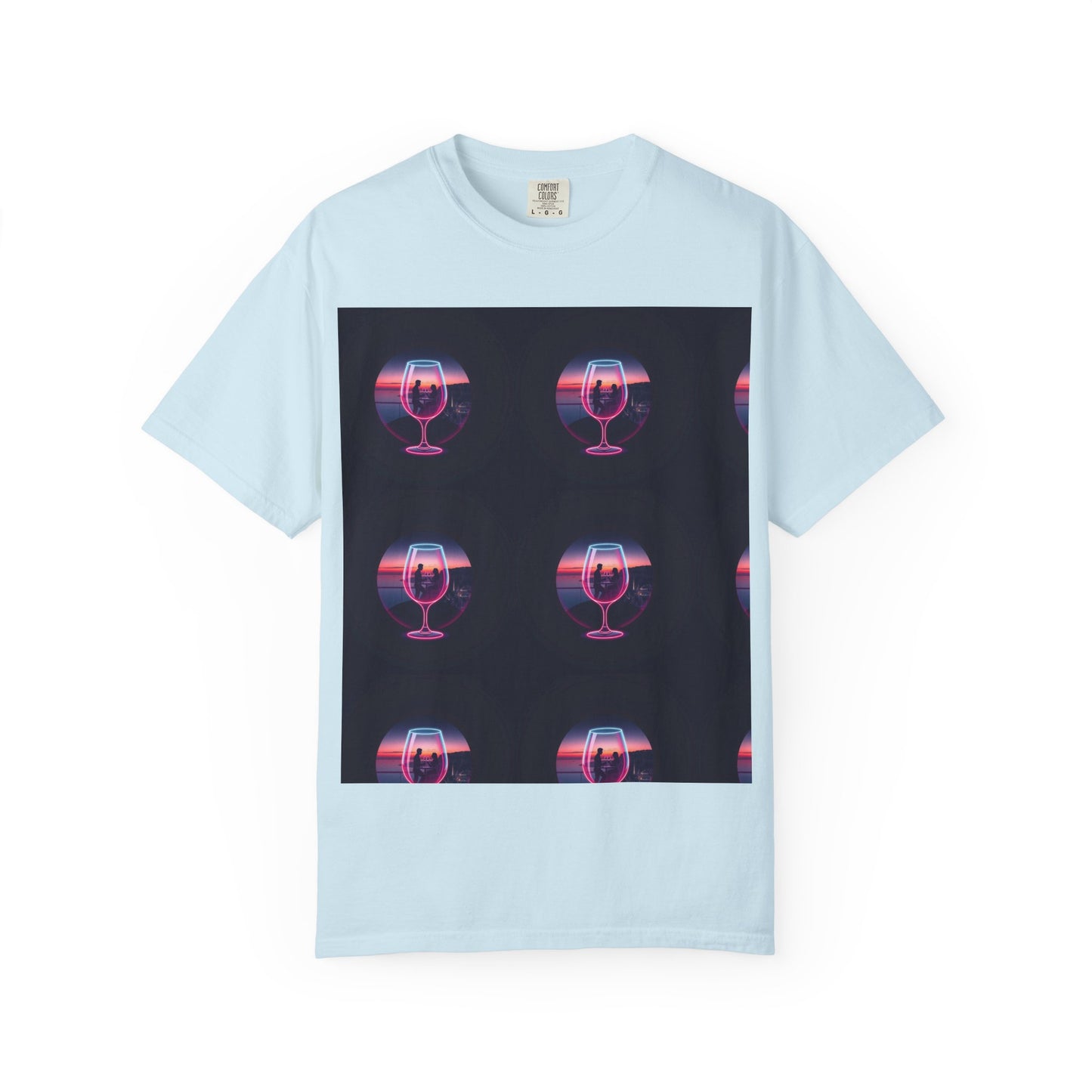 Retro Sunset Glasses T-Shirt, Unisex Garment-Dyed Tee for Casual Wear, Vintage Aesthetic Shirt, Gift for Friends, Summer Vibes Tee, [...]