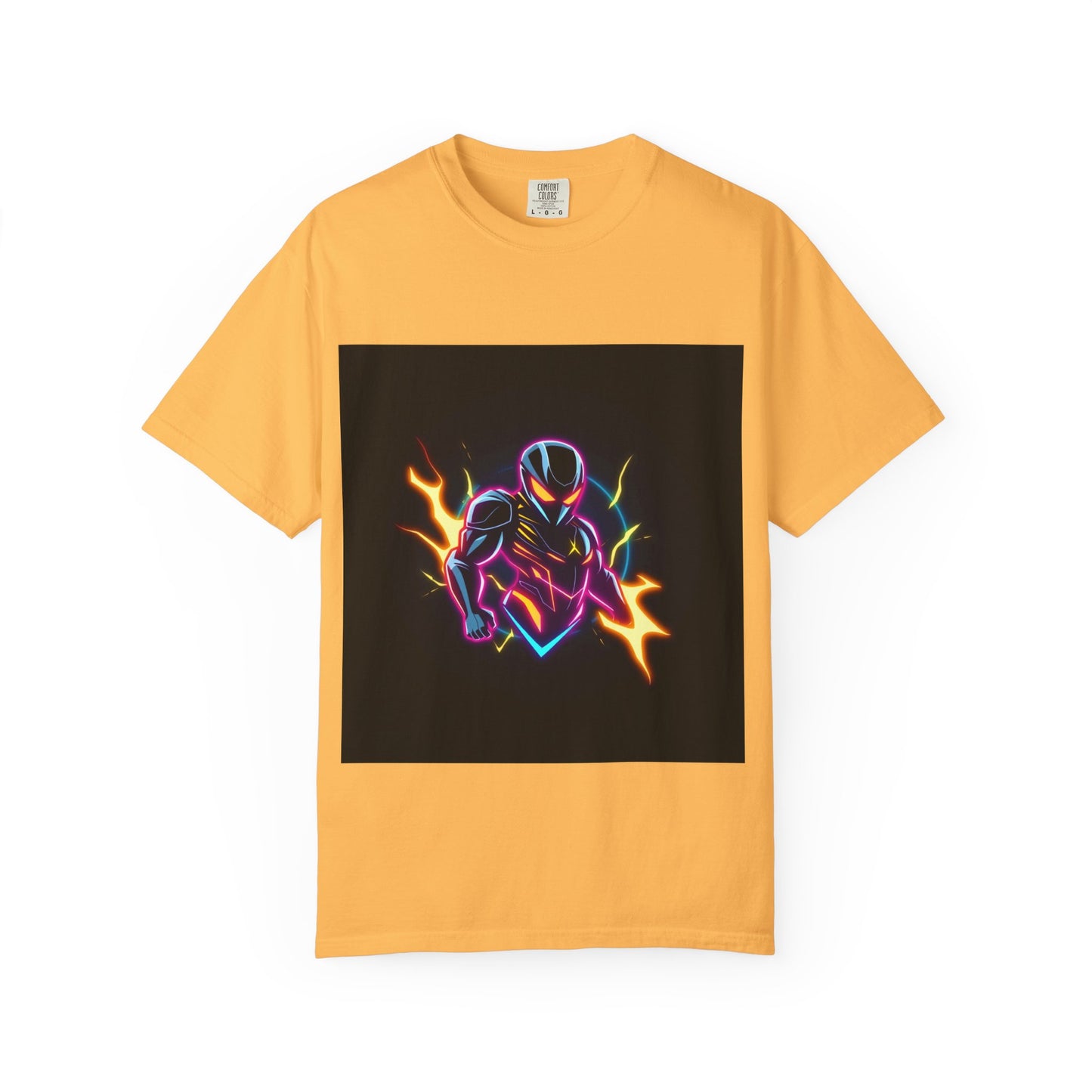 Vibrant Unisex Graphic T-Shirt, Cosmic Dreams Tee, Retro Neon Shirt, Stylish Casual Wear, Gift for Gamers & Dreamers