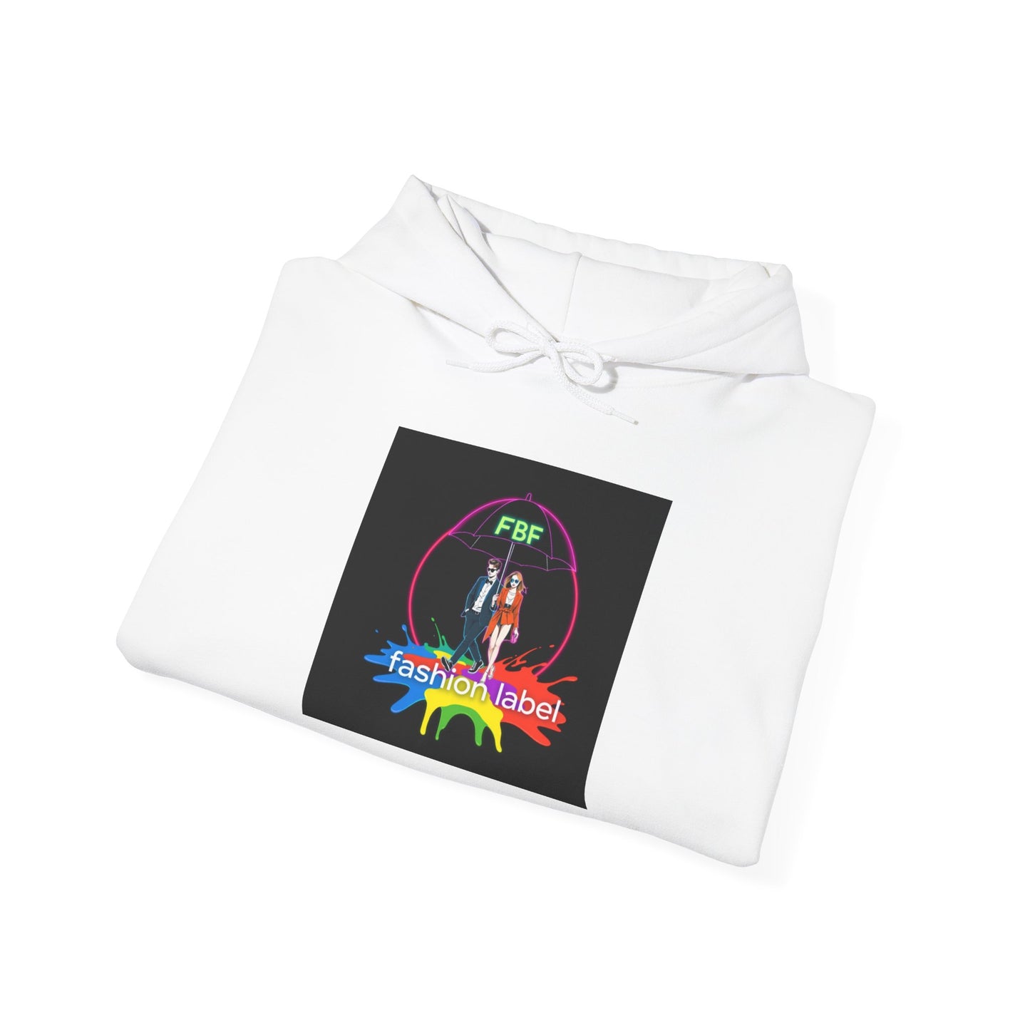 Vibrant Graphic Hooded Sweatshirt, Unisex Hoodie, Trendy Streetwear, Cozy Layering Piece, Unique Fashion Gift for All Occasions