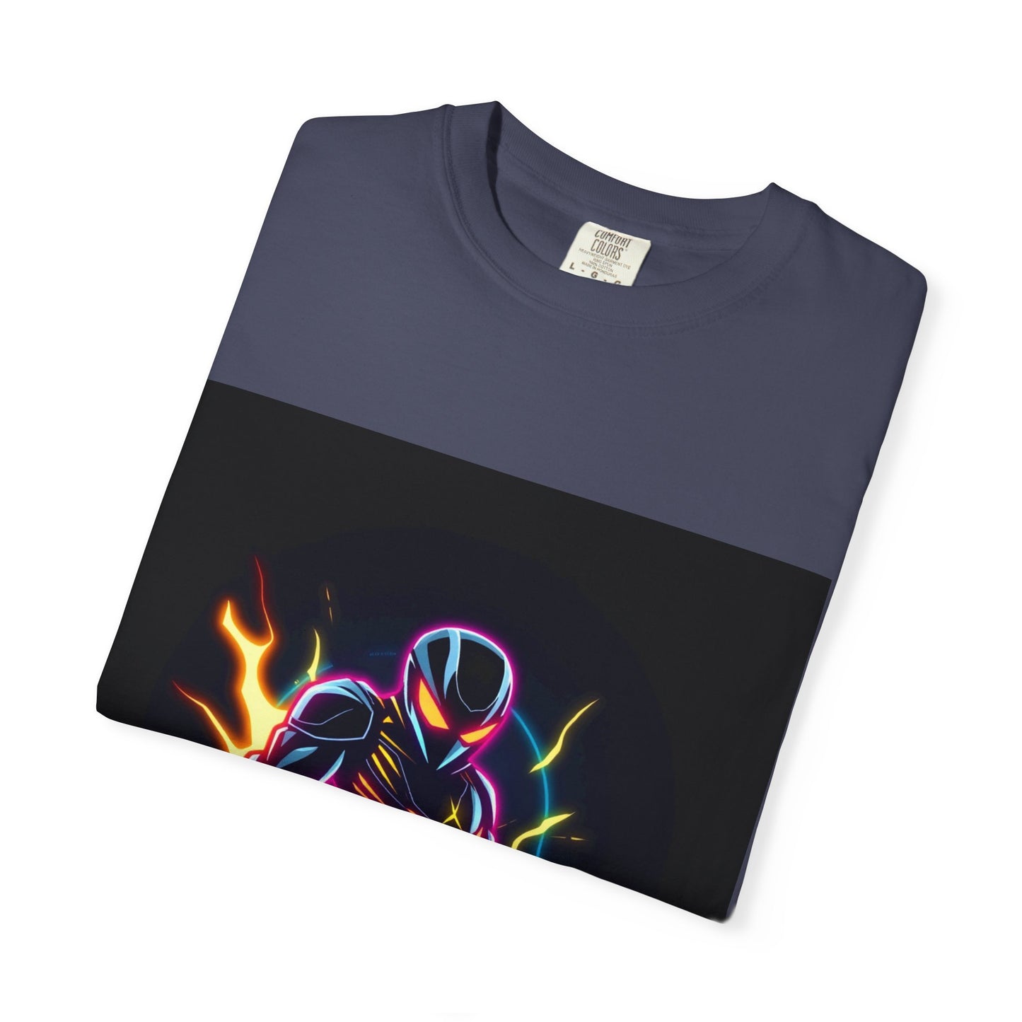 Vibrant Unisex Graphic T-Shirt, Cosmic Dreams Tee, Retro Neon Shirt, Stylish Casual Wear, Gift for Gamers & Dreamers