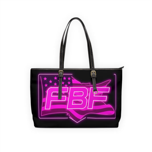 Vibrant PU Leather Shoulder Bag with Neon FBF Design, Stylish Tote for Daily Use, Perfect Gift for Fashion Lovers, Trendy Handbag, [...]