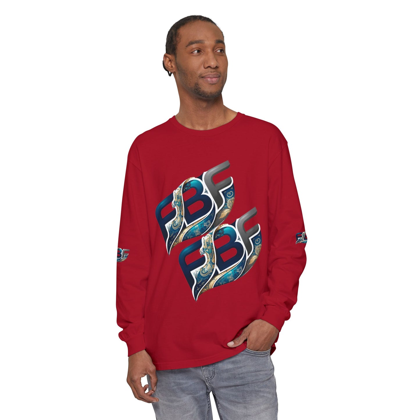 FBF Logo Long Sleeve T‑Shirt — Graphic Streetwear Tee
