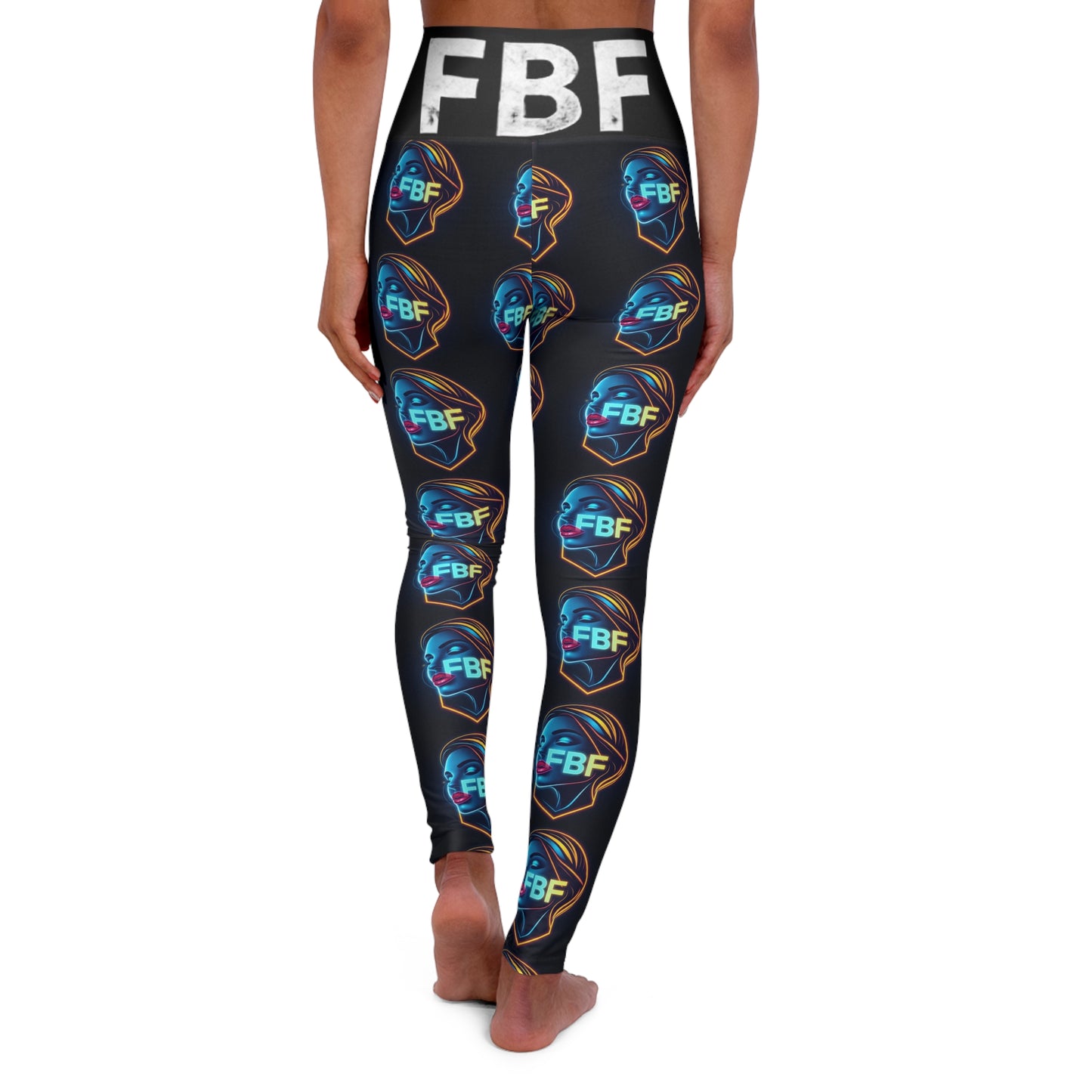 High Waisted Yoga Leggings, Stylish Activewear for Fitness, Comfortable Workout Pants, Gift for Yogis, Festival of Fitness