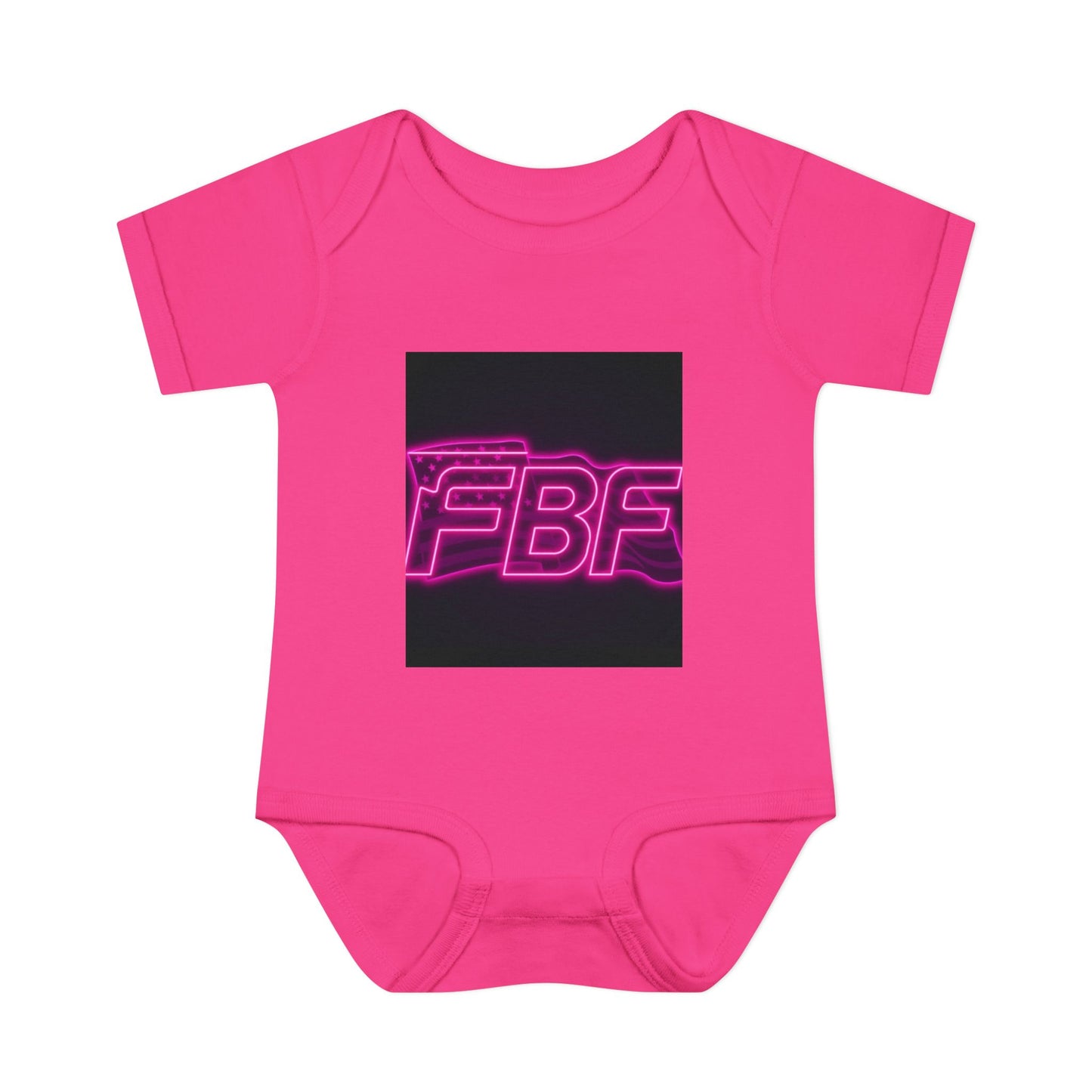 Neon Baby Bodysuit for Trendy Infants, Cool Graphic Onesie, Unique Baby Gift, Personalized Baby Outfit, Modern Infant Apparel