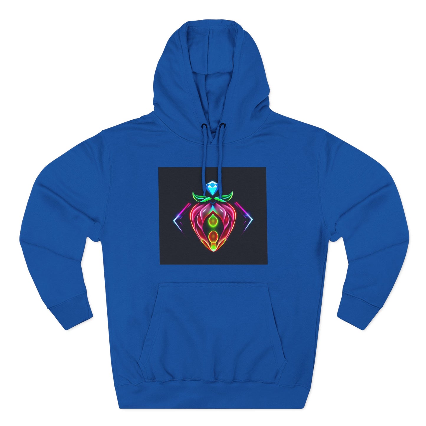 Vibrant Art Hoodie, Colorful Fleece Hoodie, Unique Sweatshirt, Artistic Gift, Cozy Layer for Every Occasion