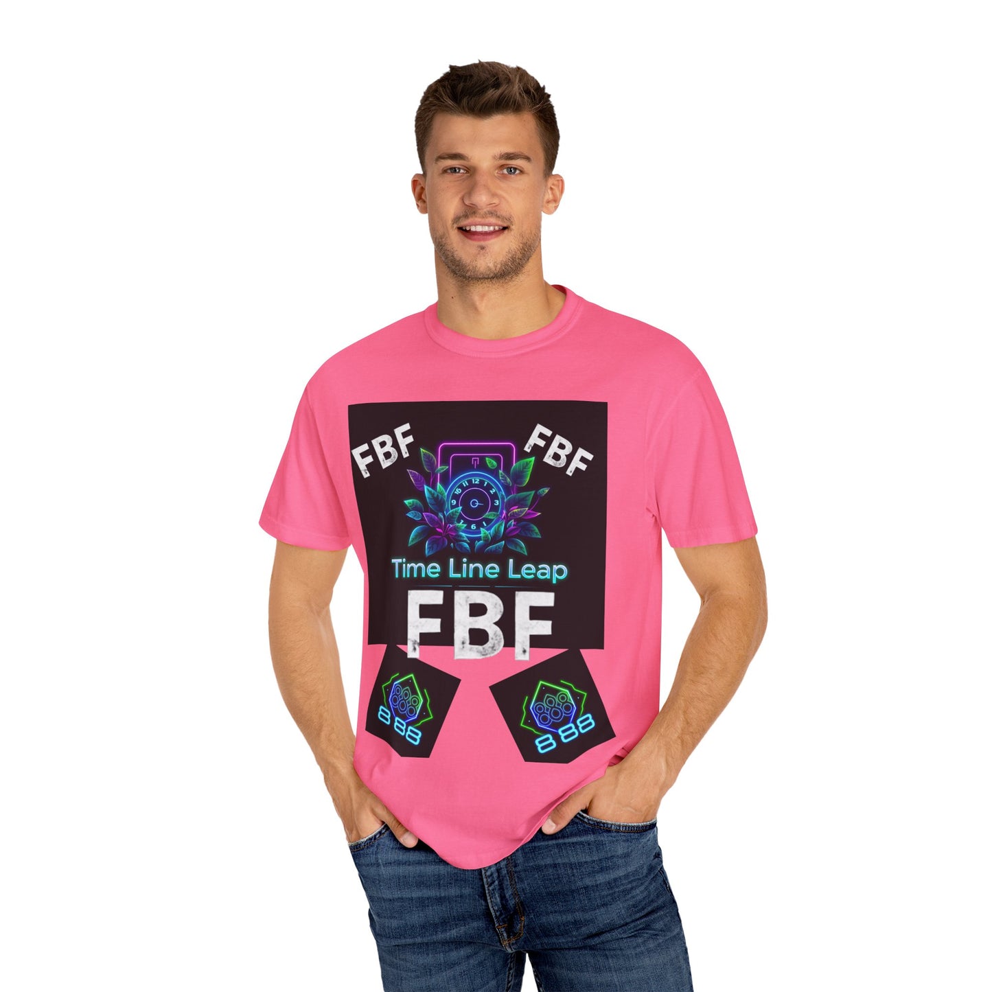 Colorful Unisex Graphic Tee with Retro Vibes, Cool T-shirt for Trendsetters, Perfect for Festivals, Summer Events, Gift for Friends
