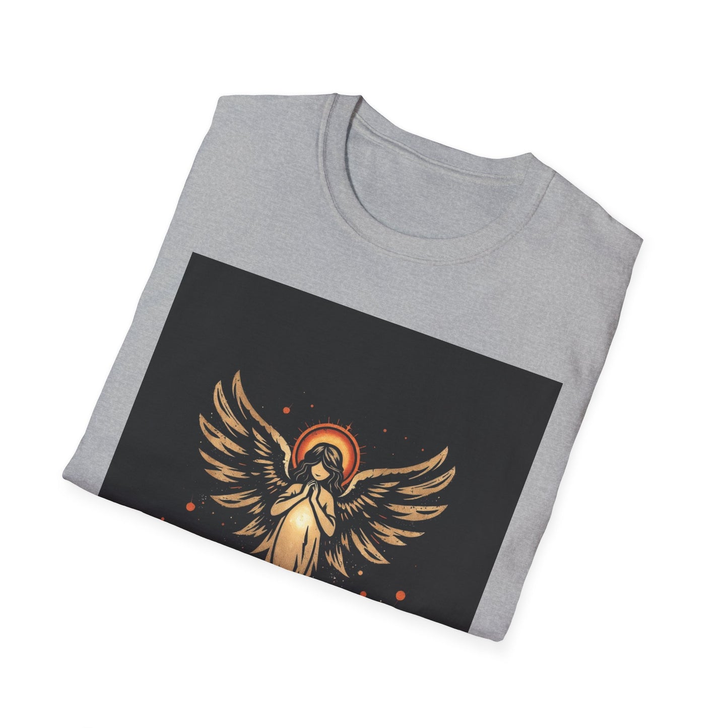 Earth Angel Unisex T-Shirt | Softstyle Tee for Comfort, Great Gift for Birthdays, Casual Wear, Spiritual Gifts, Music Festivals