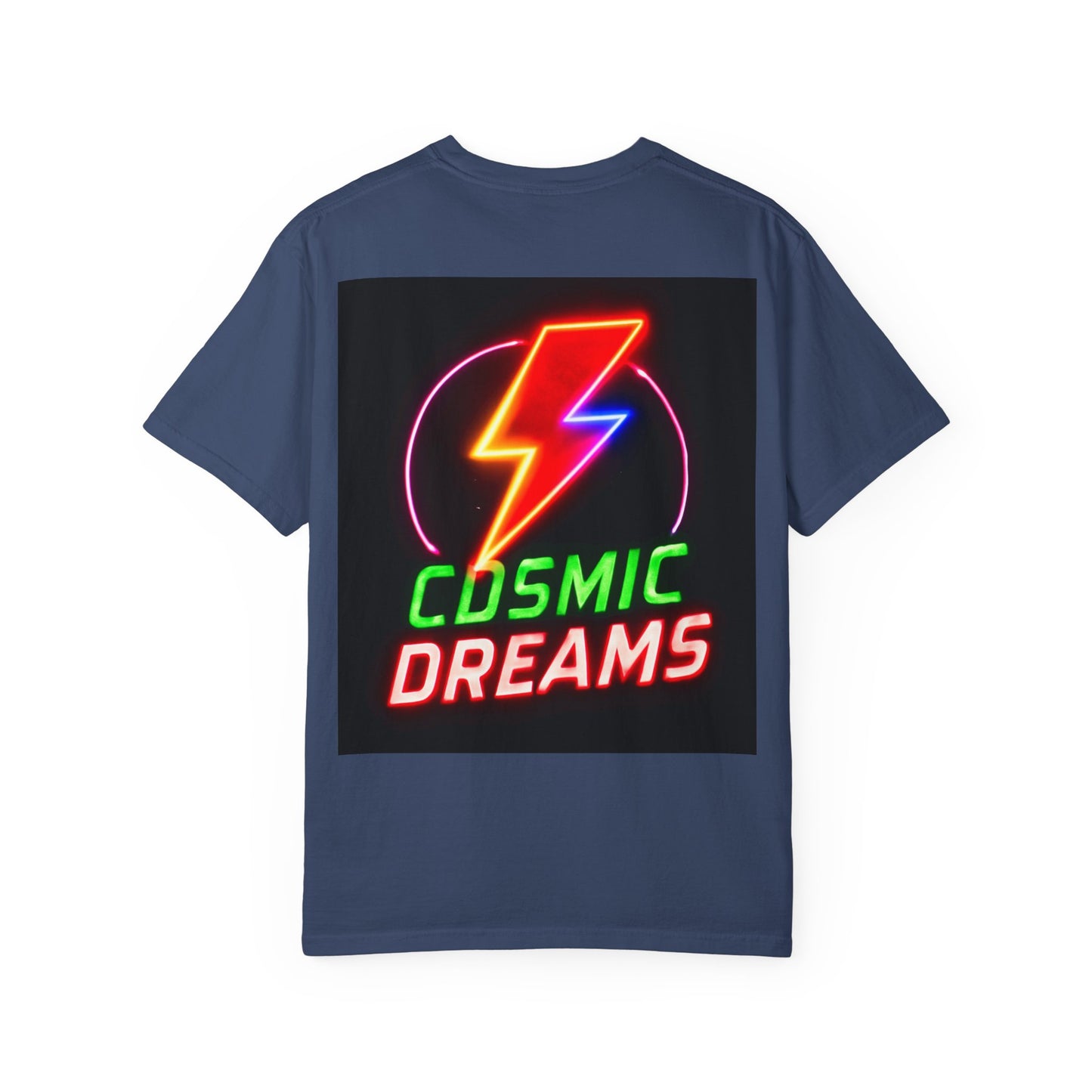 Vibrant Unisex Graphic T-Shirt, Cosmic Dreams Tee, Retro Neon Shirt, Stylish Casual Wear, Gift for Gamers & Dreamers