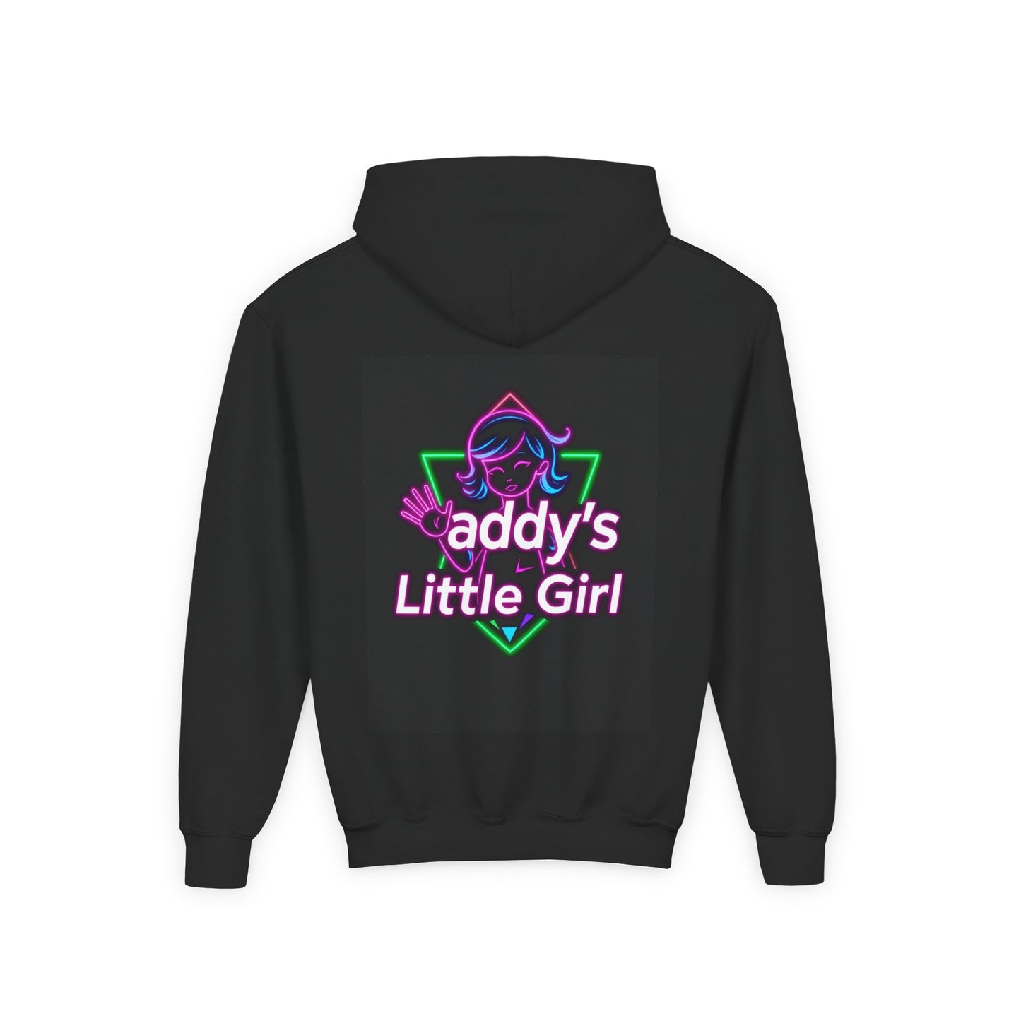 Daddy's Little Girl Hoodie, Cozy Youth Sweatshirt, Cute Gift for Dads, Kids Sweatshirt, Family Celebration Apparel