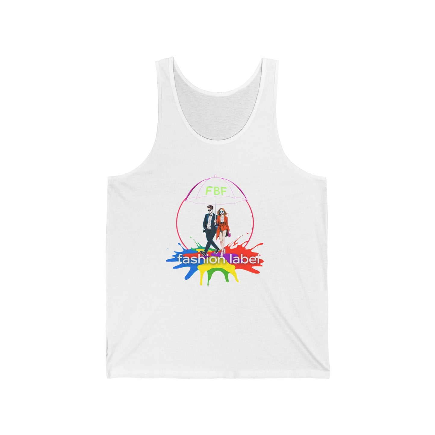 Trendy Unisex Jersey Tank Top – Vibrant Fashion Statement, Casual Wear, Street Style, Summer Outfits, Festival Top