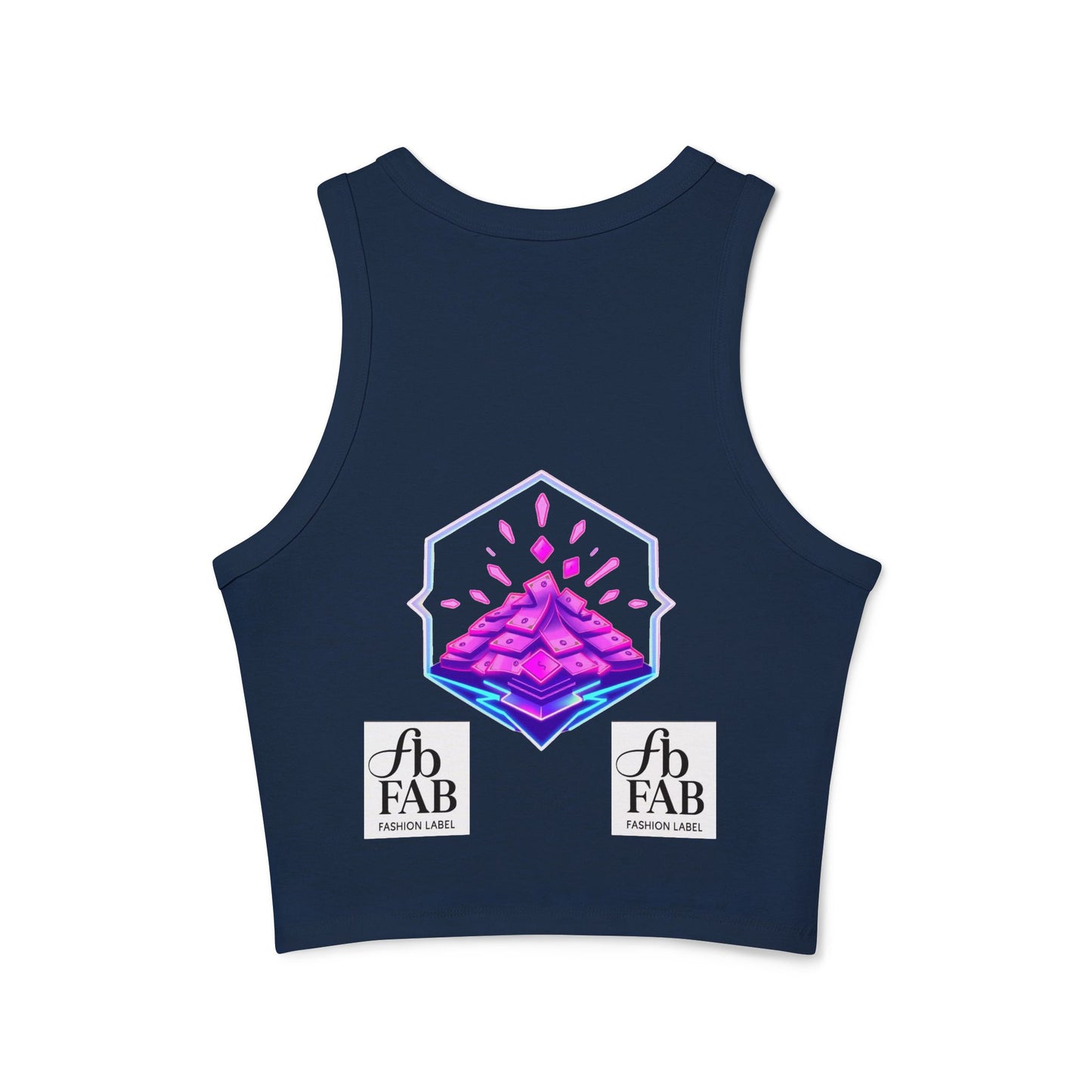 Wealth Attraction Racer Tank Top | Motivational Workout Top, Fitness Clothing, Gift for Her, Summer Essential, Self-Care Apparel