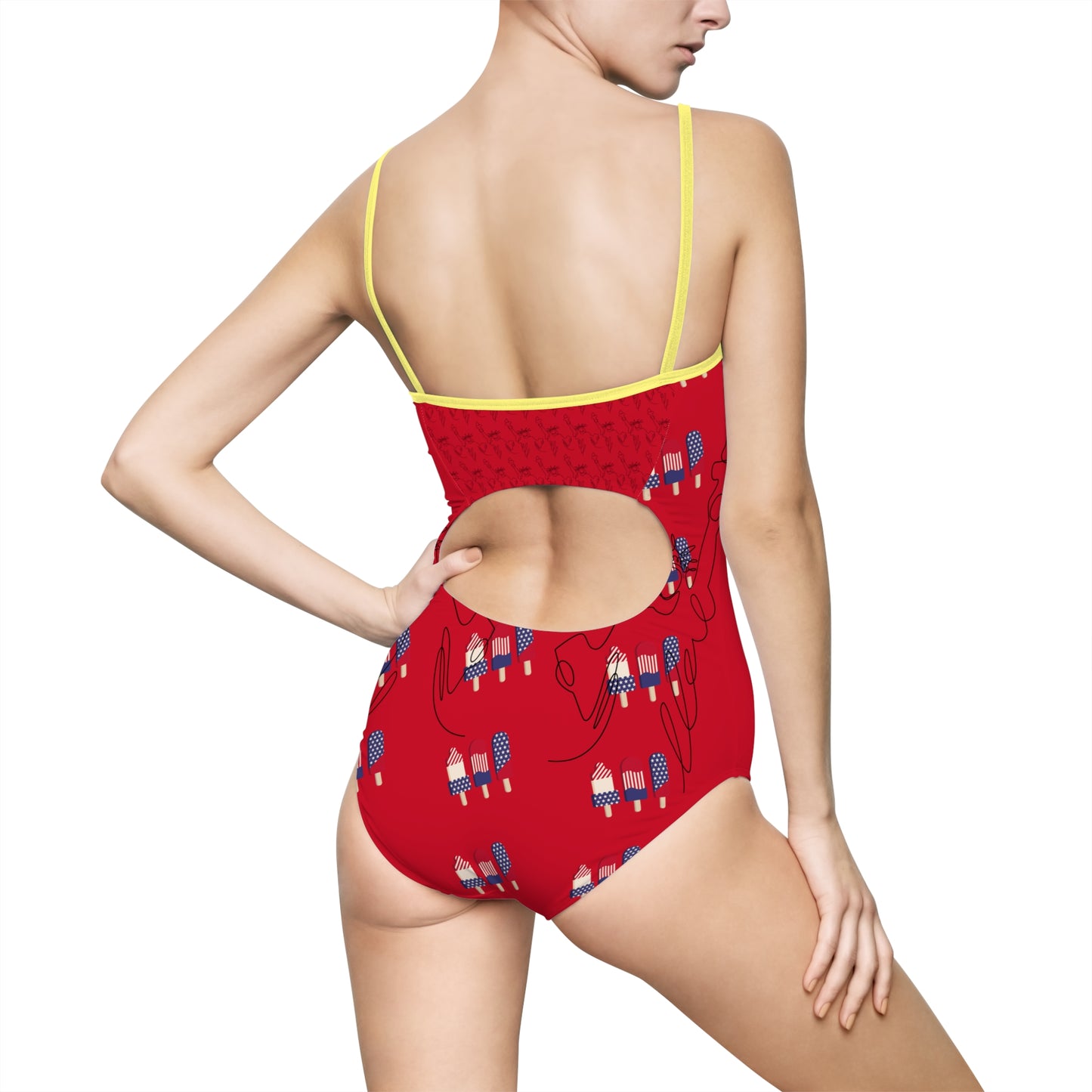 Women's One-piece Swimsuit (AOP)