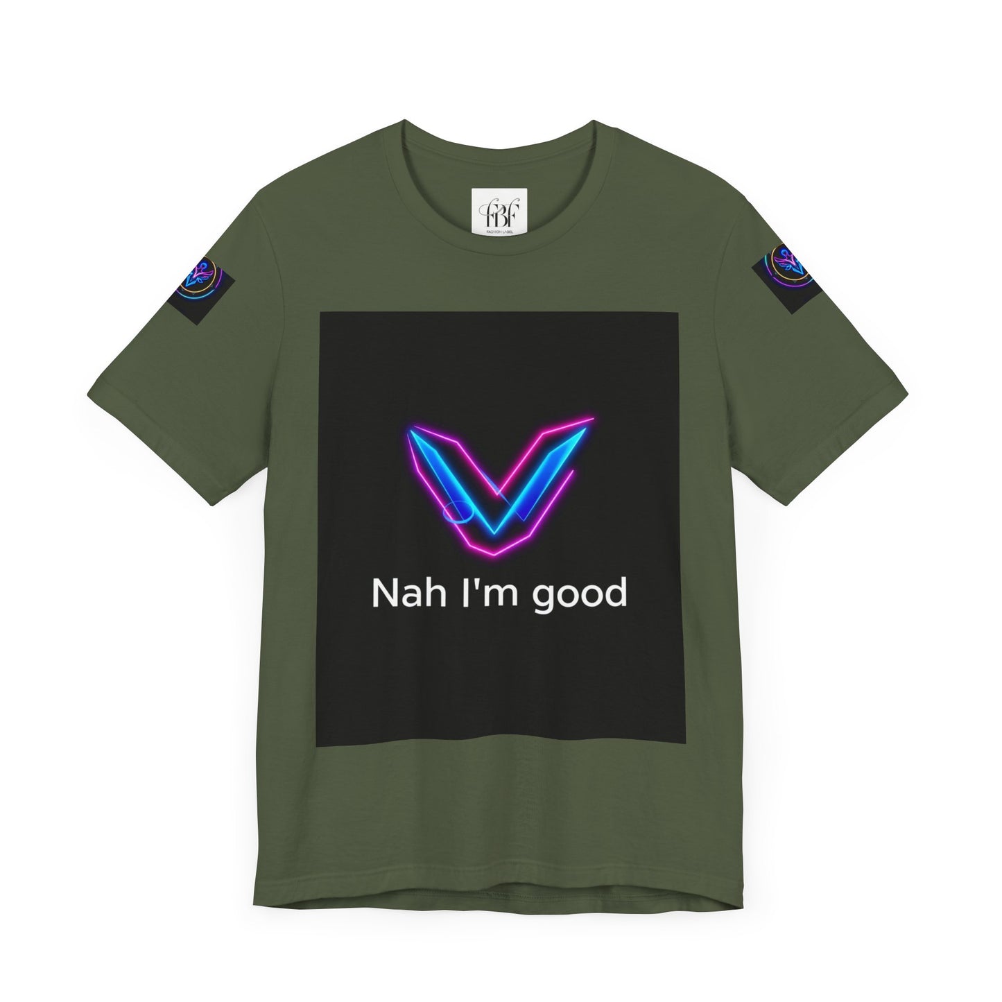Neon Graphic Tee for Trendy Vibes, Casual Wear, Gift for Friends, Streetwear, Relaxed Fit, Graphic Art Tee