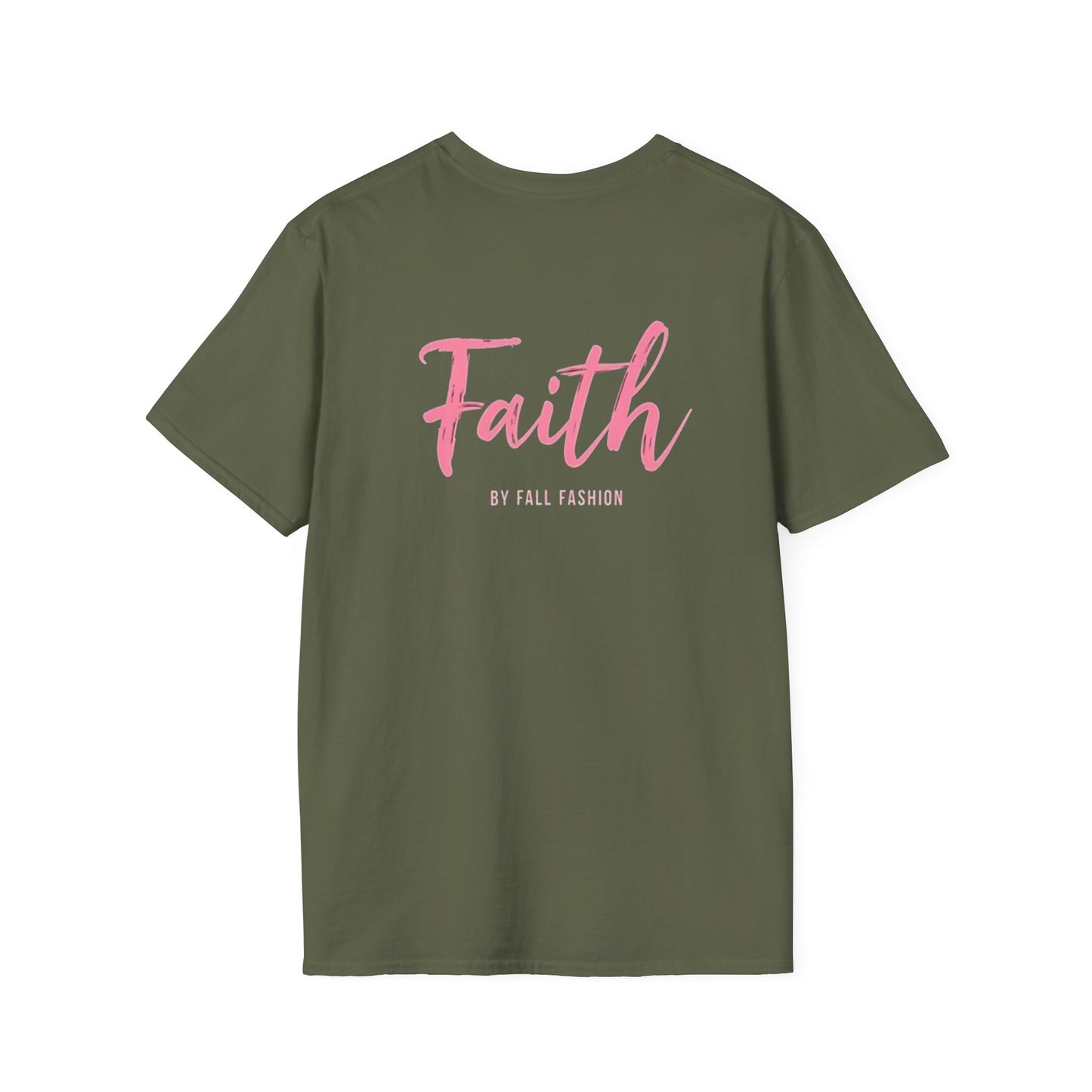 Faith-Inspiring Unisex Softstyle T-Shirt, Everyday Wear, Gift for Her, Christian Apparel, Inspirational Tee, Spiritual Comfort
