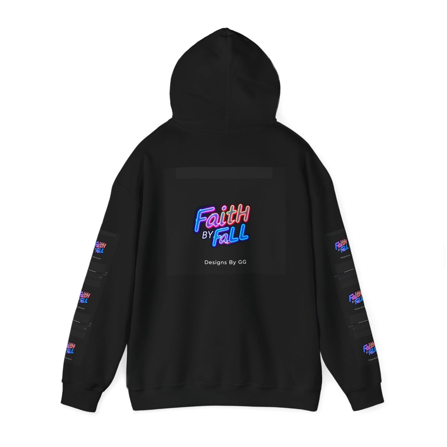 Faith by All Hooded Sweatshirt | Unisex Heavy Blend | Inspirational Apparel