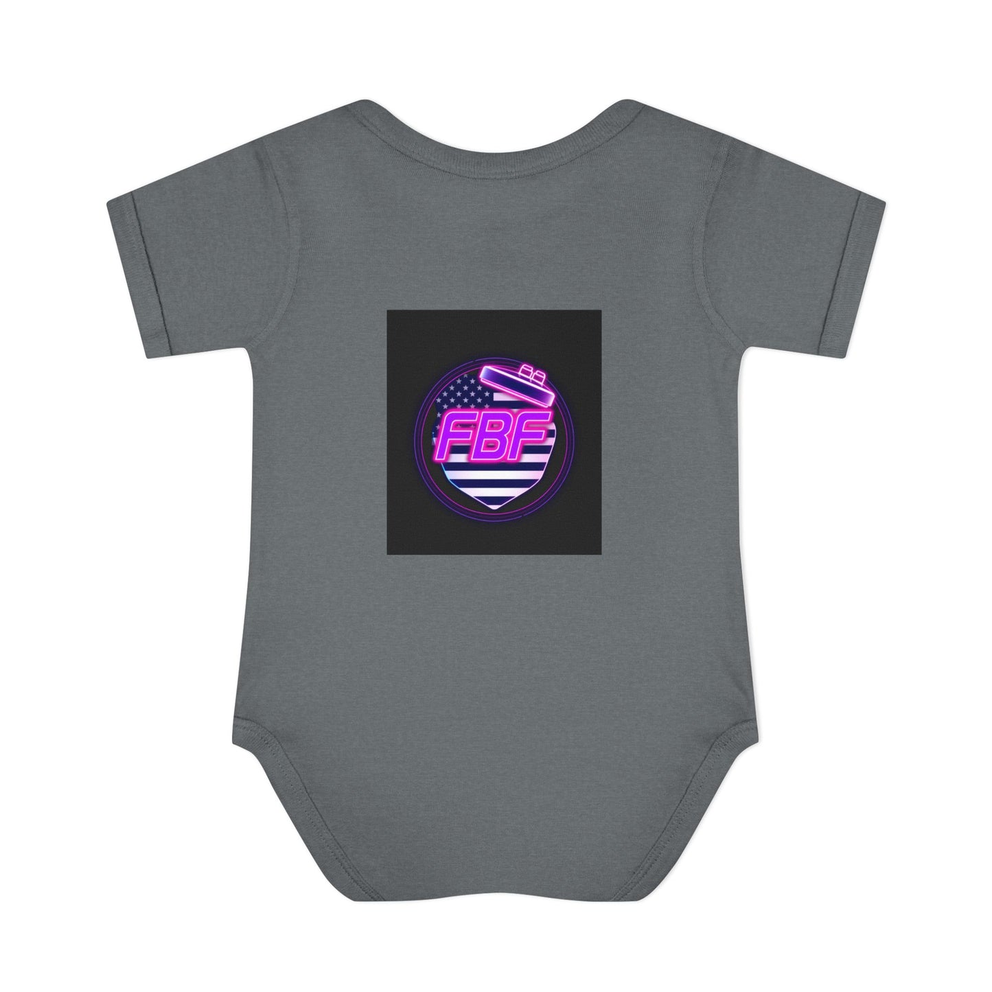 Neon Baby Bodysuit for Trendy Infants, Cool Graphic Onesie, Unique Baby Gift, Personalized Baby Outfit, Modern Infant Apparel