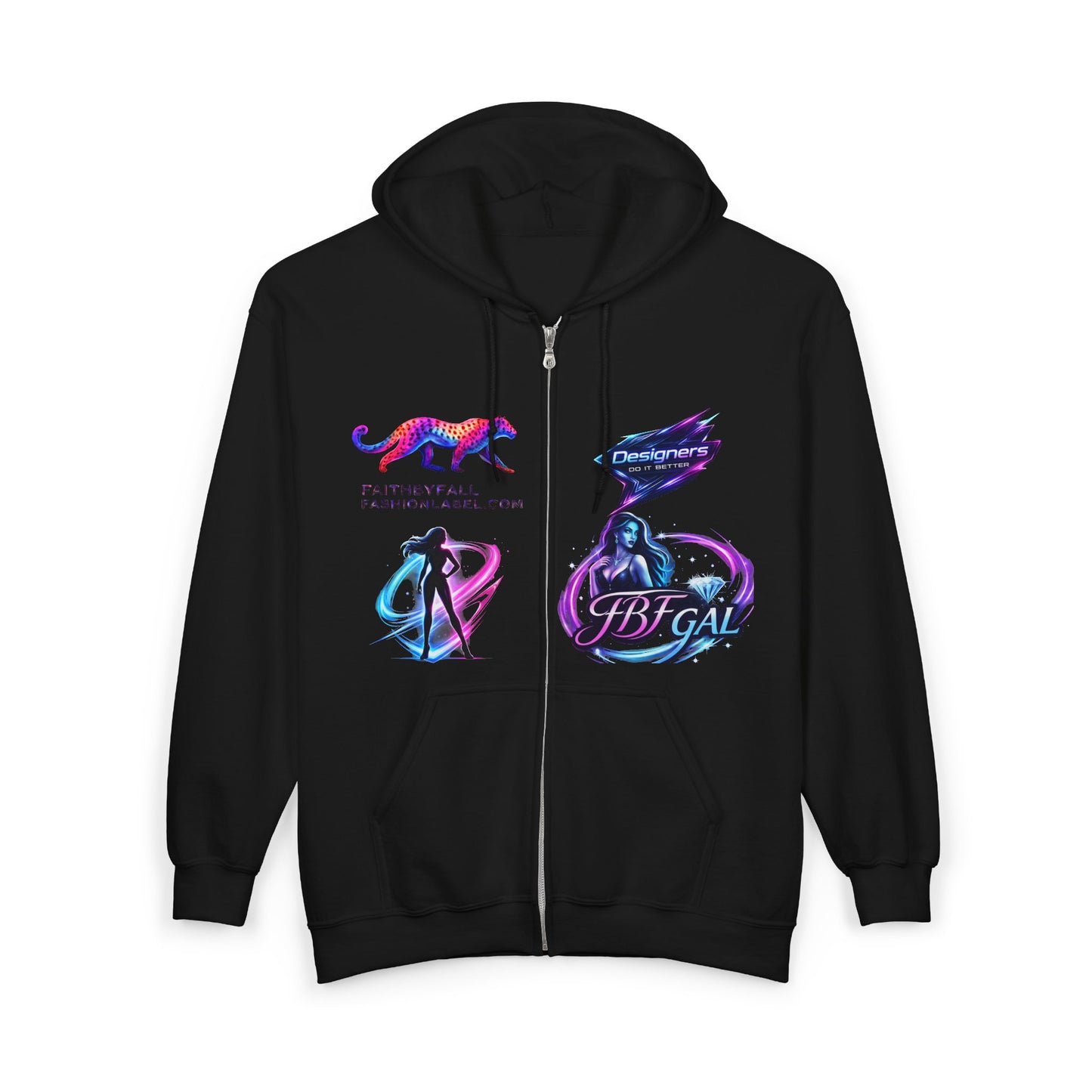 Unisex Heavy Blend™ Full Zip Hooded Sweatshirt