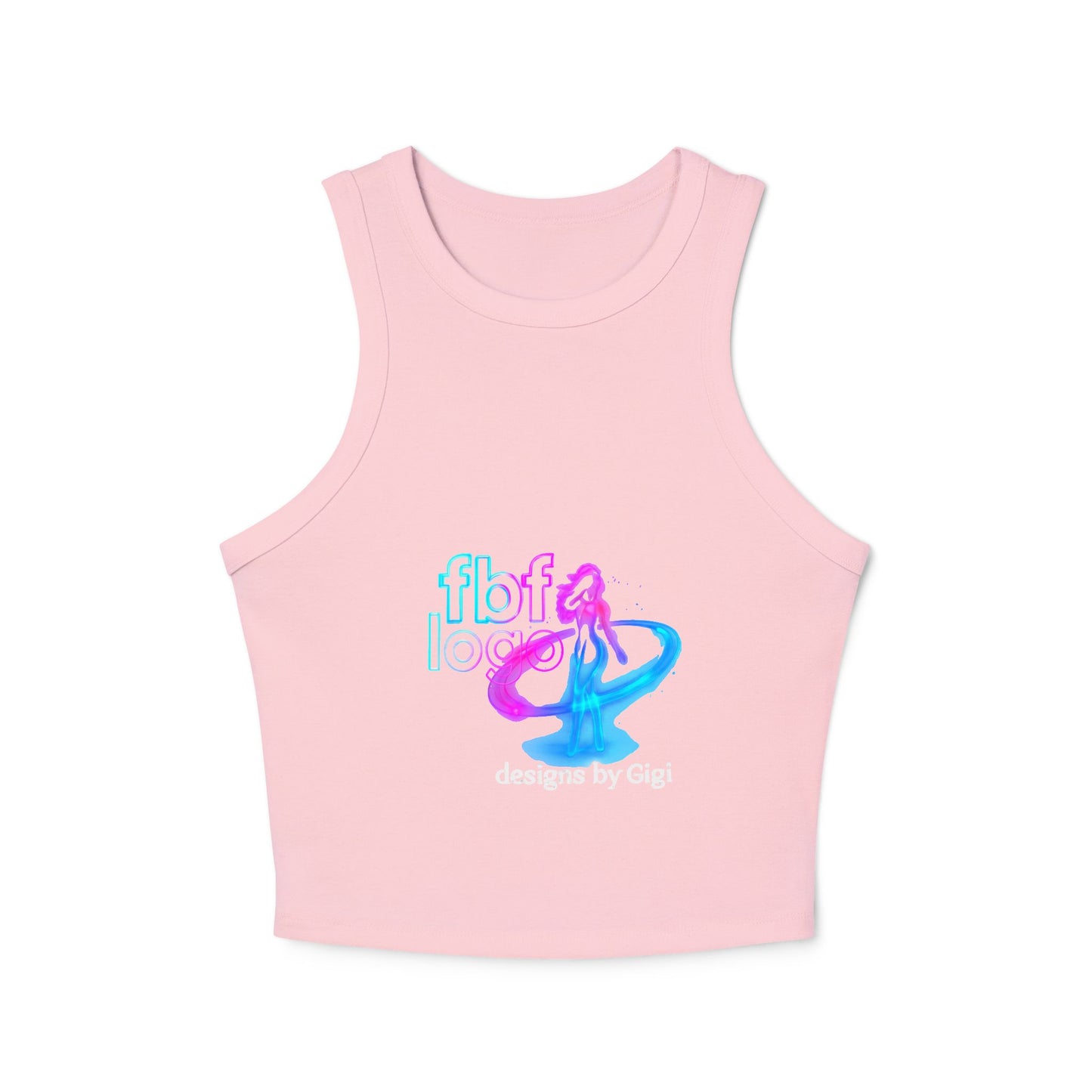 Women's Micro Rib Racer Tank Top