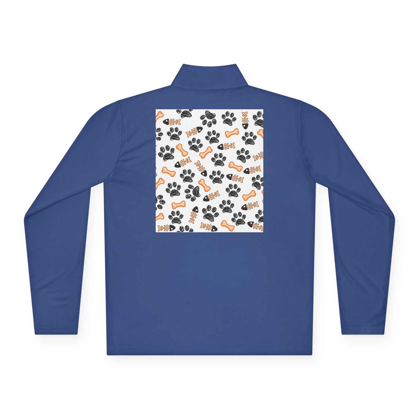 Stay pawsitive  Unisex Quarter-Zip Pullover