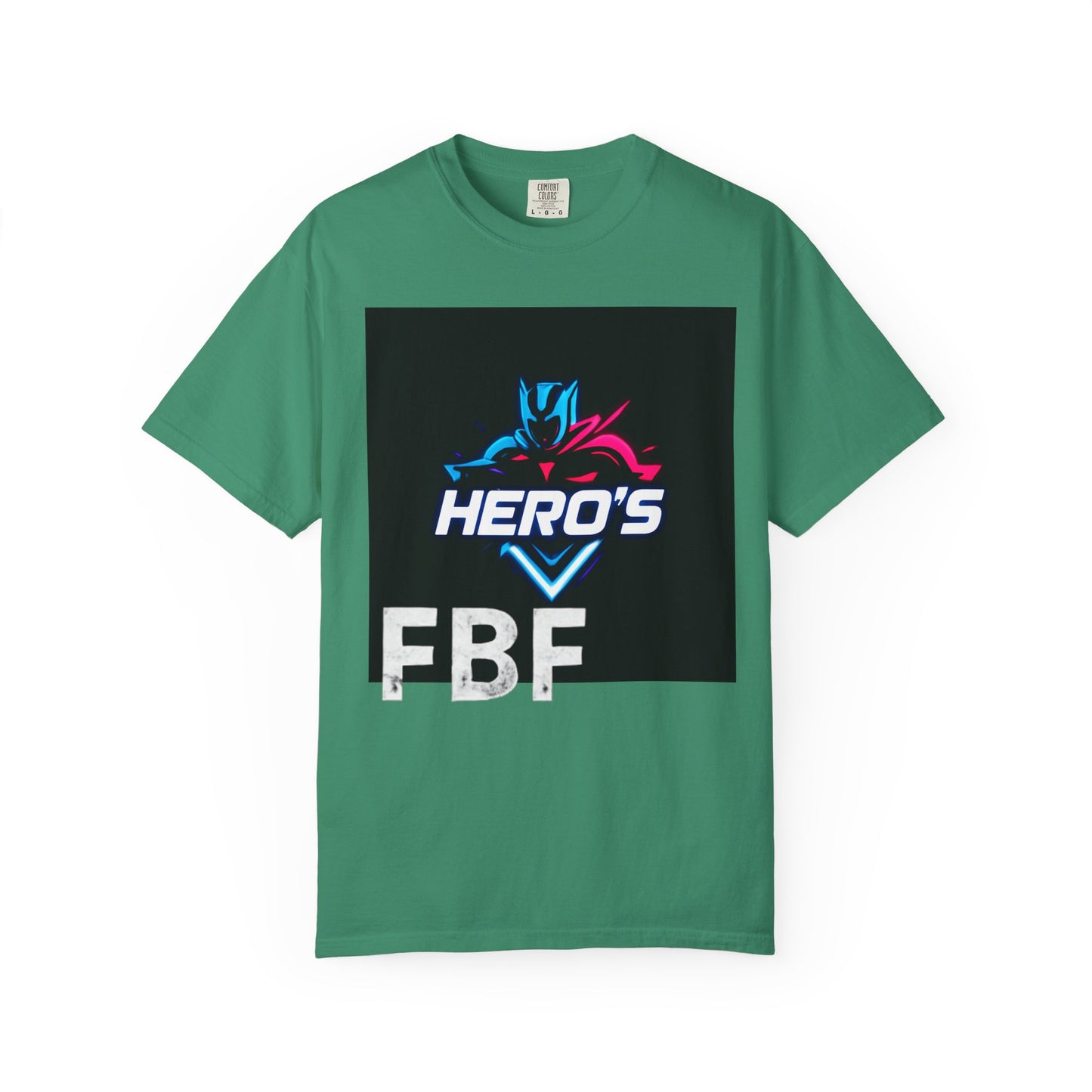 Hero's Unisex Garment-Dyed T-shirt, Casual Tee, Perfect for Gifting, Comic Fans, Hero Celebrations, Graphic Tee, Everyday Wear