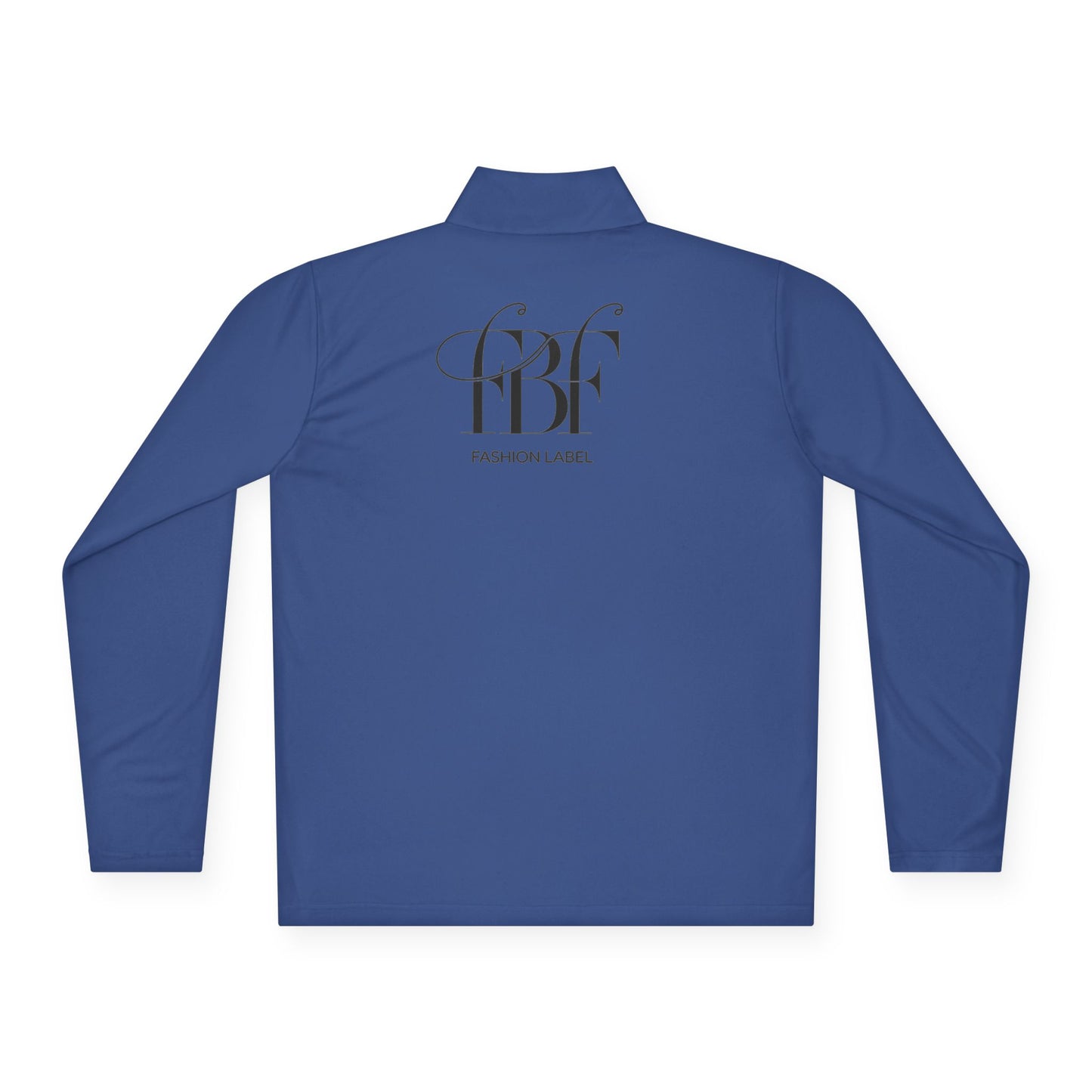 Quarter-Zip Pullover — Retro Neon Graphic with "Forever Fashion" Logo