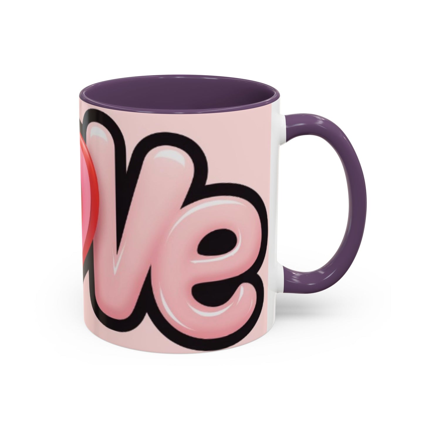 Mug, Love Bubbly Quote Coffee Cup, Tea Mug, Ceramic Drinkware, Valentine's Day Gift, Funny Gag Present