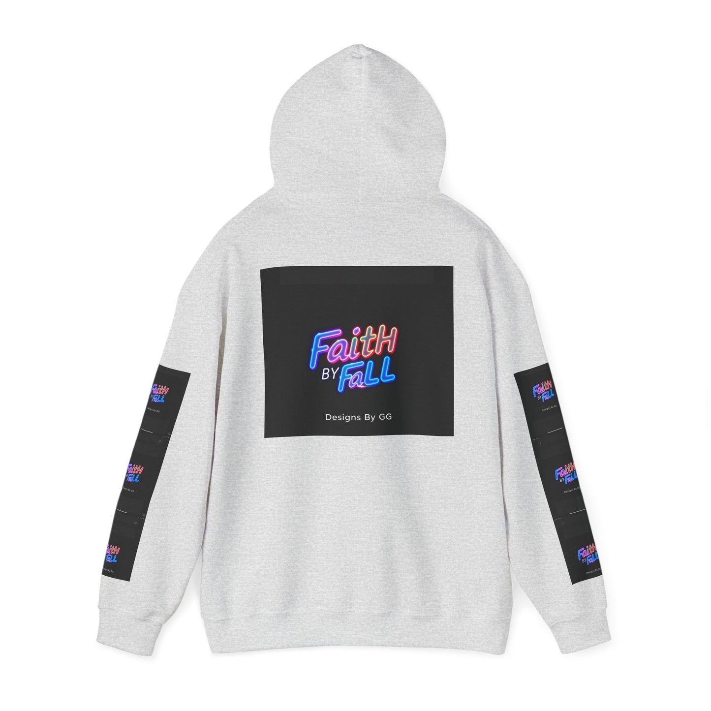 Faith by All Hooded Sweatshirt | Unisex Heavy Blend | Inspirational Apparel