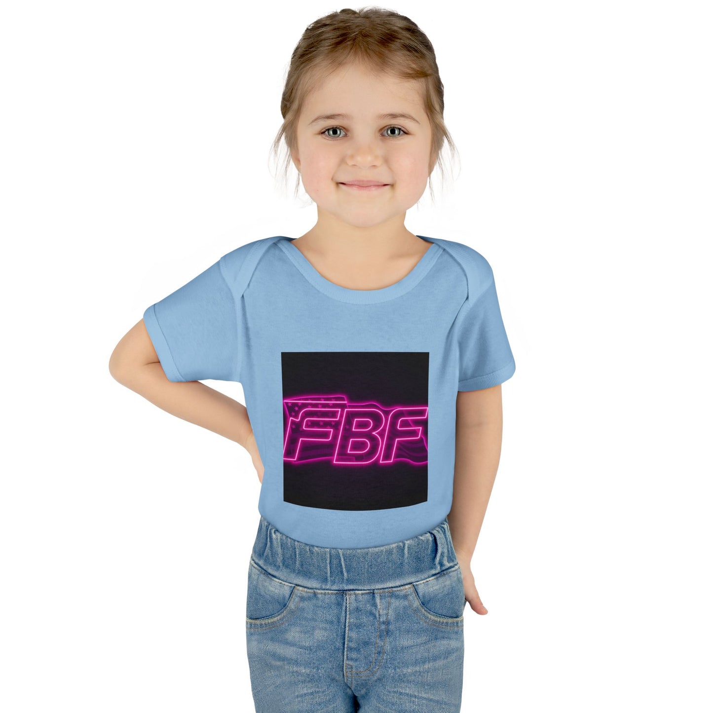 Neon Baby Bodysuit for Trendy Infants, Cool Graphic Onesie, Unique Baby Gift, Personalized Baby Outfit, Modern Infant Apparel
