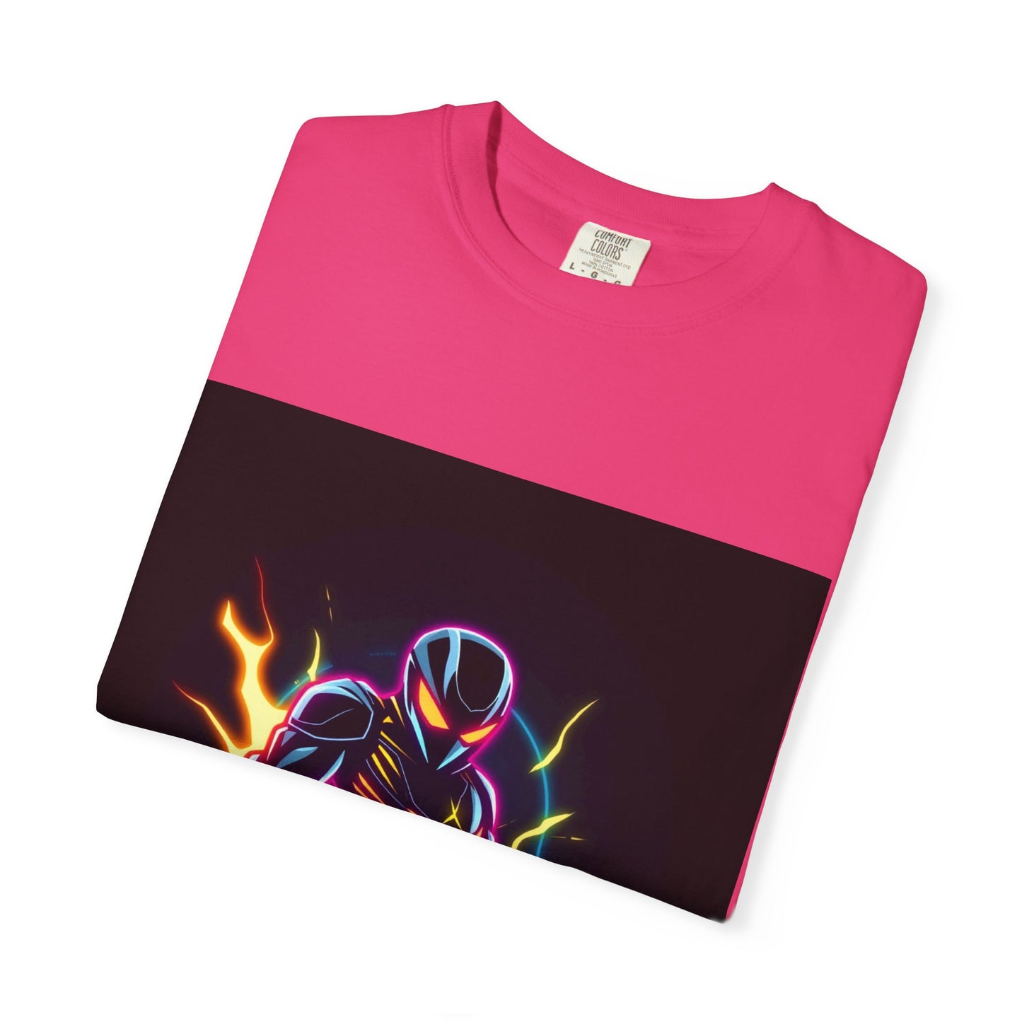 Vibrant Unisex Graphic T-Shirt, Cosmic Dreams Tee, Retro Neon Shirt, Stylish Casual Wear, Gift for Gamers & Dreamers
