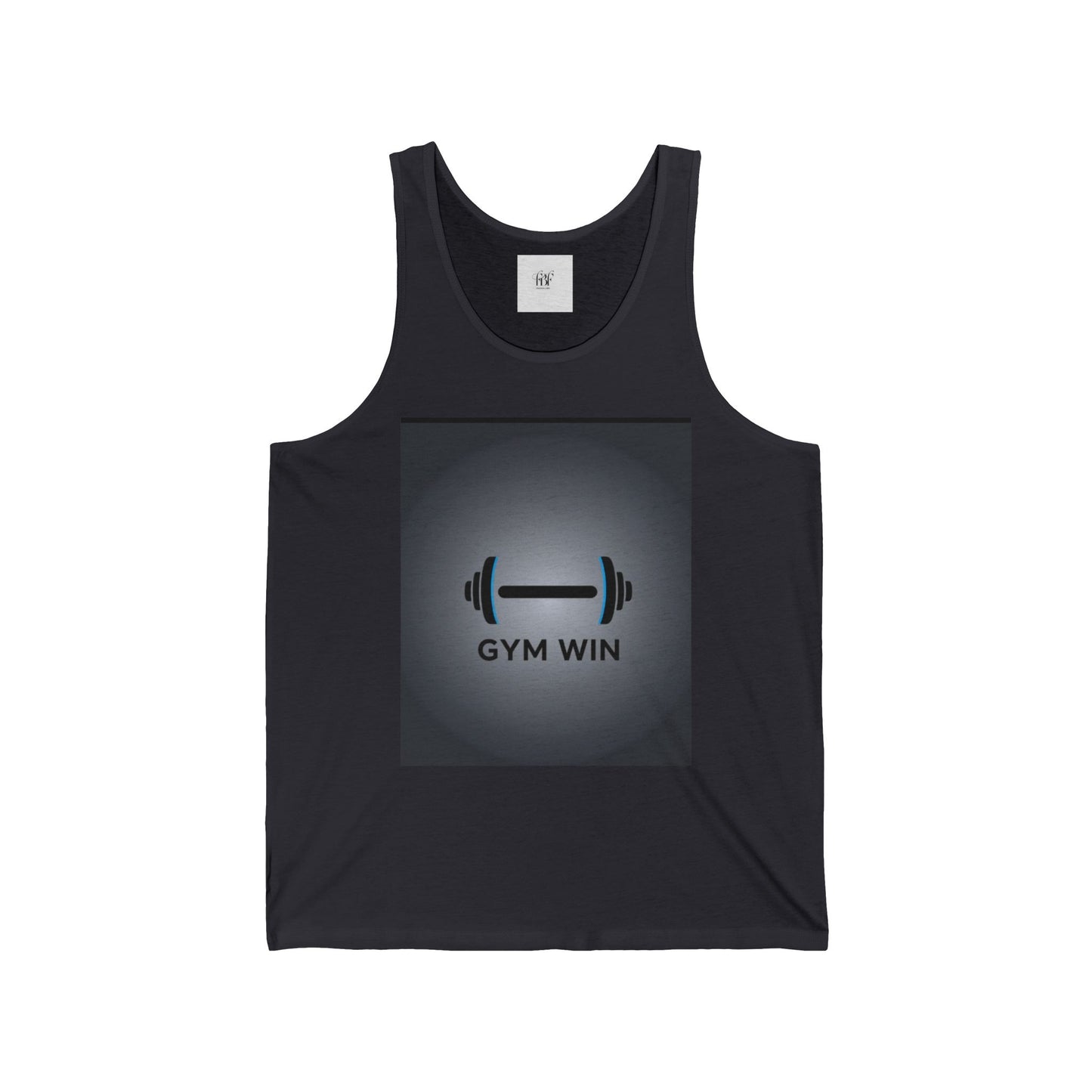Unisex Jersey Tank - Gym Win & Faith By Fall Designs