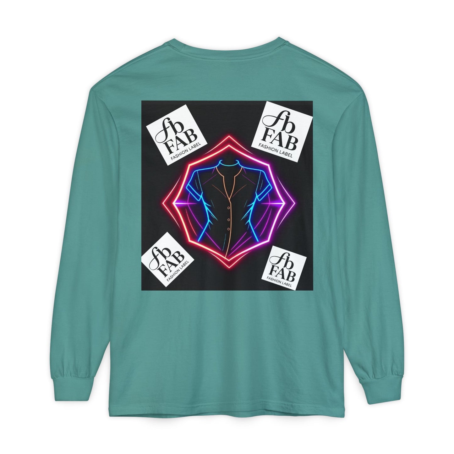 Unisex Garment-dyed Long Sleeve T-Shirt