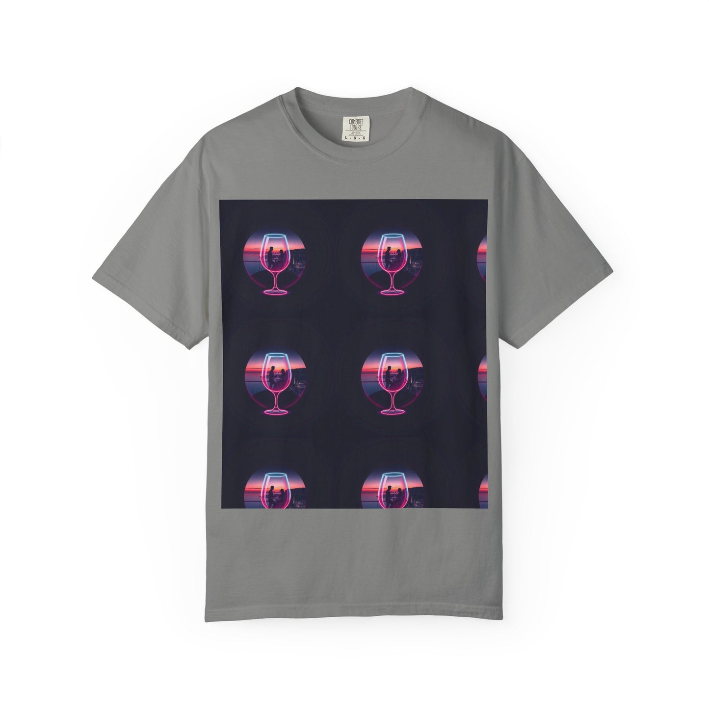 Retro Sunset Glasses T-Shirt, Unisex Garment-Dyed Tee for Casual Wear, Vintage Aesthetic Shirt, Gift for Friends, Summer Vibes Tee, [...]