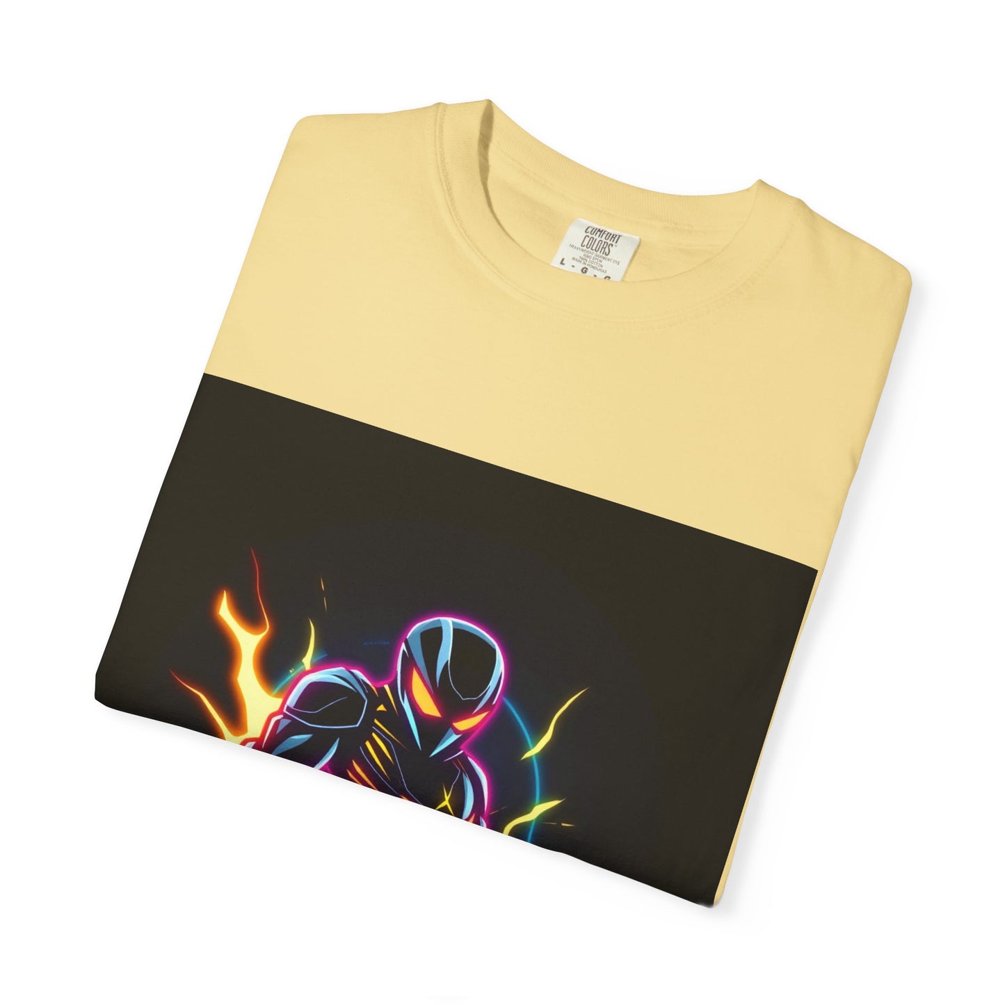Vibrant Unisex Graphic T-Shirt, Cosmic Dreams Tee, Retro Neon Shirt, Stylish Casual Wear, Gift for Gamers & Dreamers