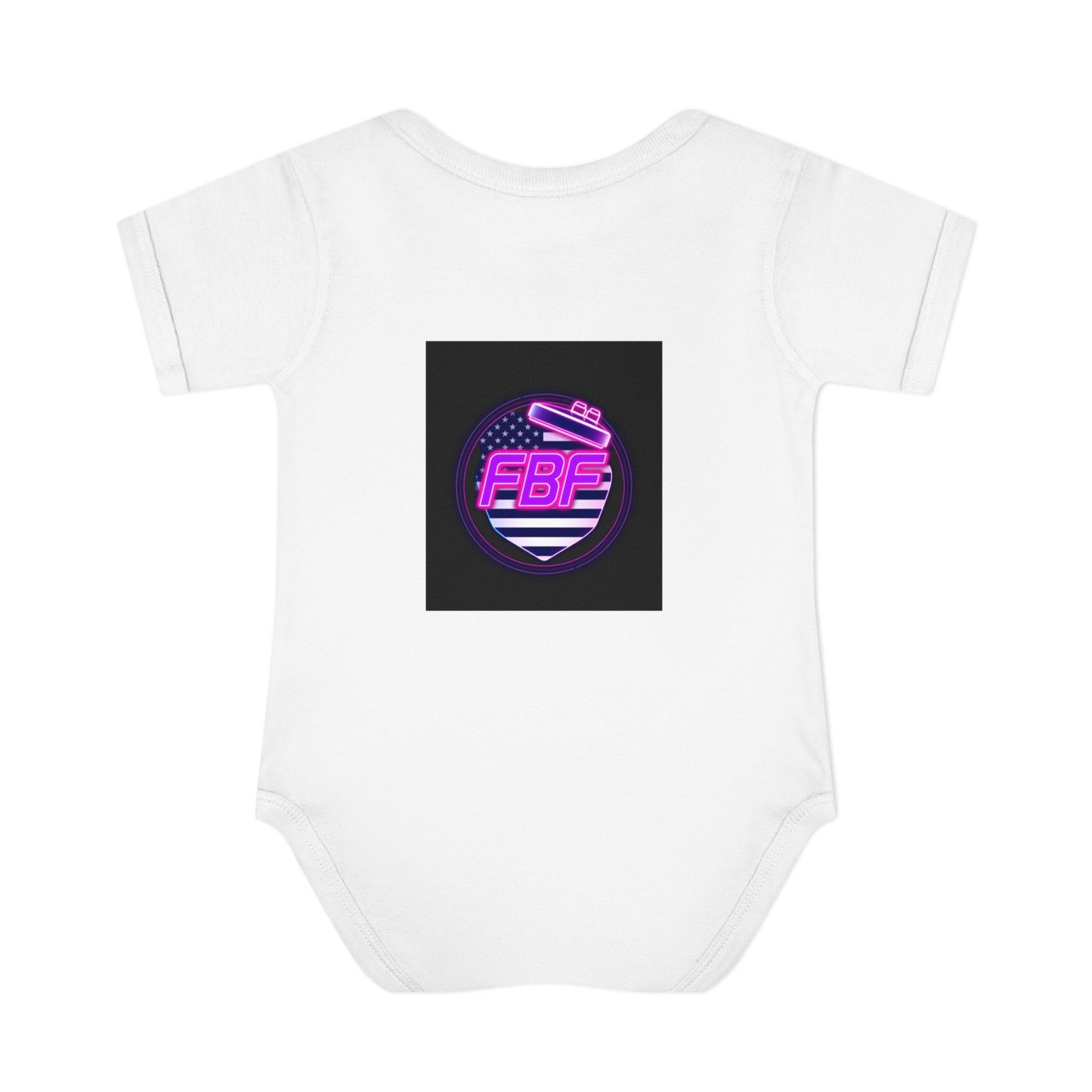Neon Baby Bodysuit for Trendy Infants, Cool Graphic Onesie, Unique Baby Gift, Personalized Baby Outfit, Modern Infant Apparel