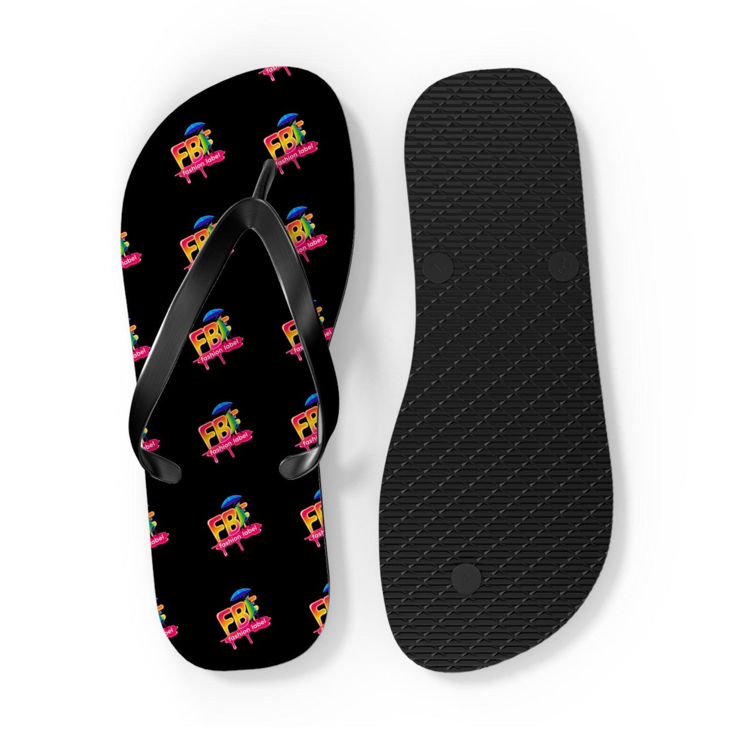 Colorful Fun Flip Flops for Beach Days, Summer Outfits, Pool Parties, Vacation, Gift for Her